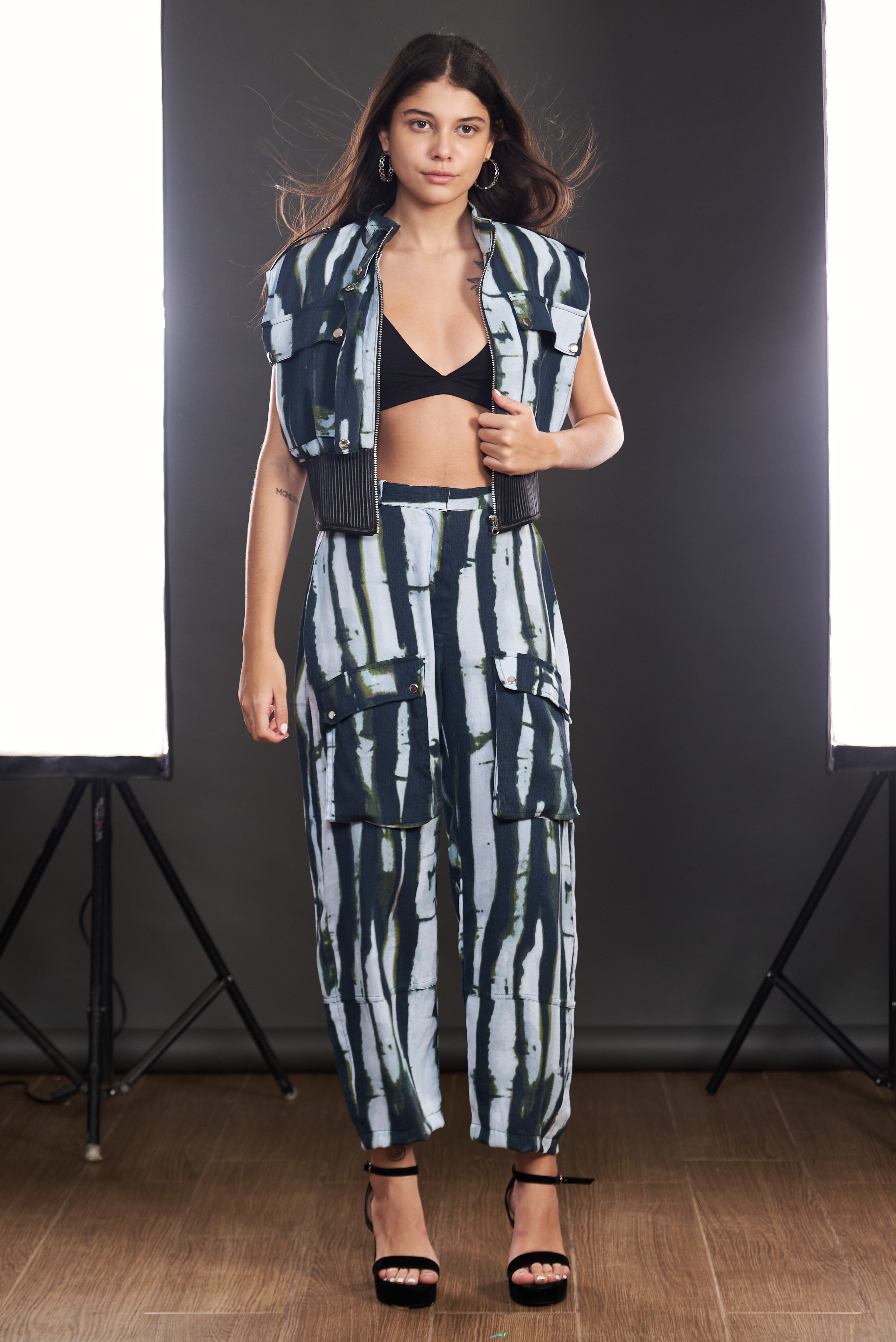 Drift Stripe Utility Vest