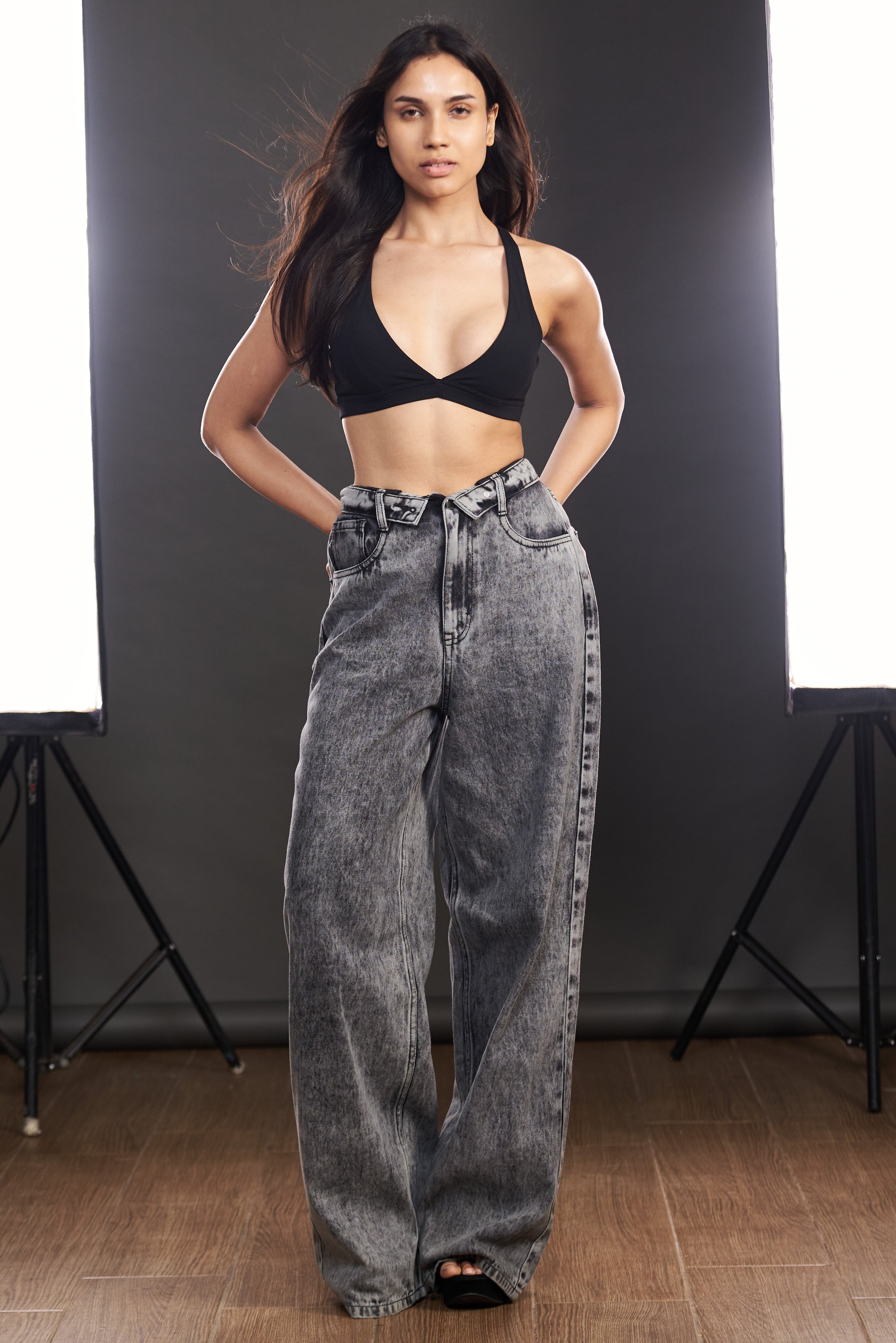 straight fit jeans