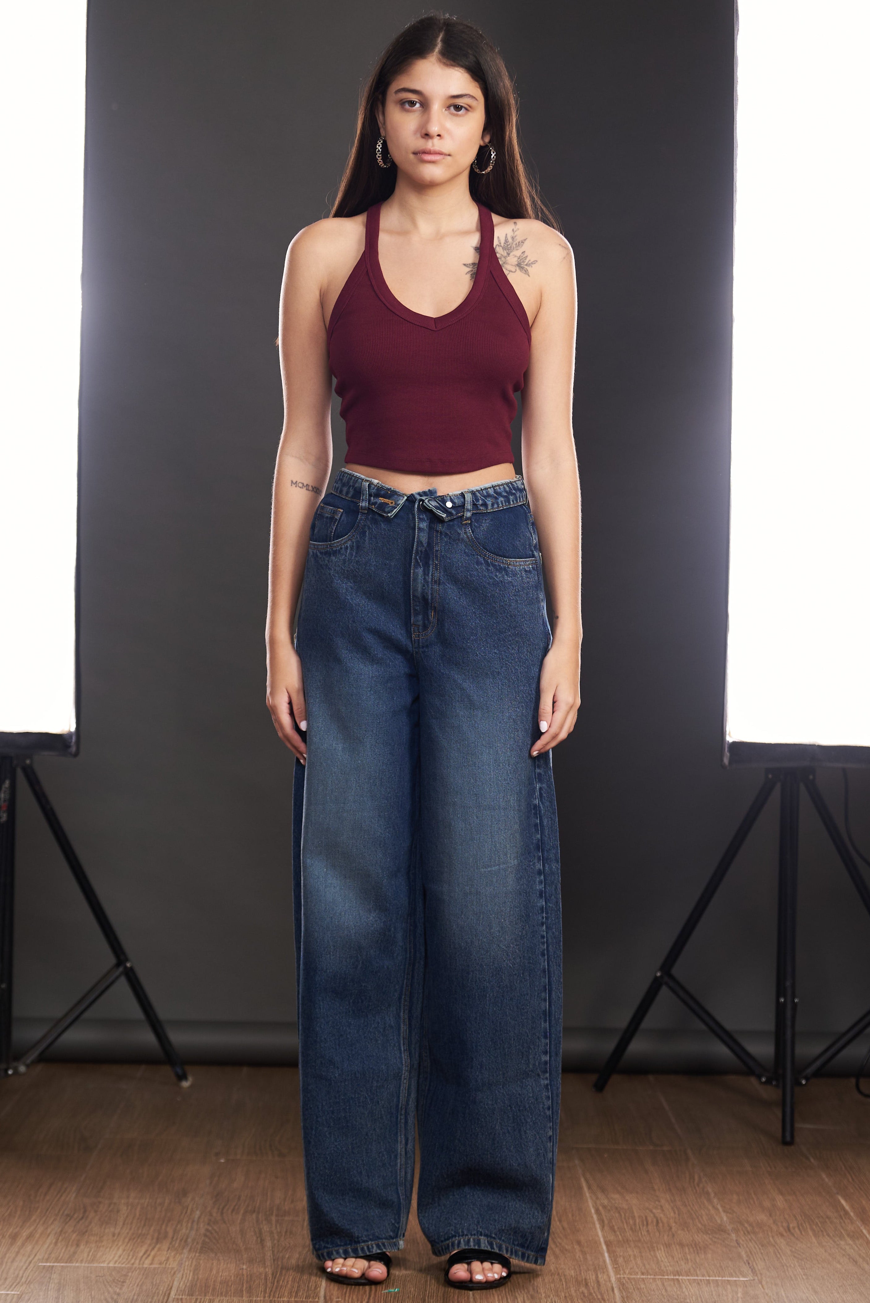 straight fit jeans