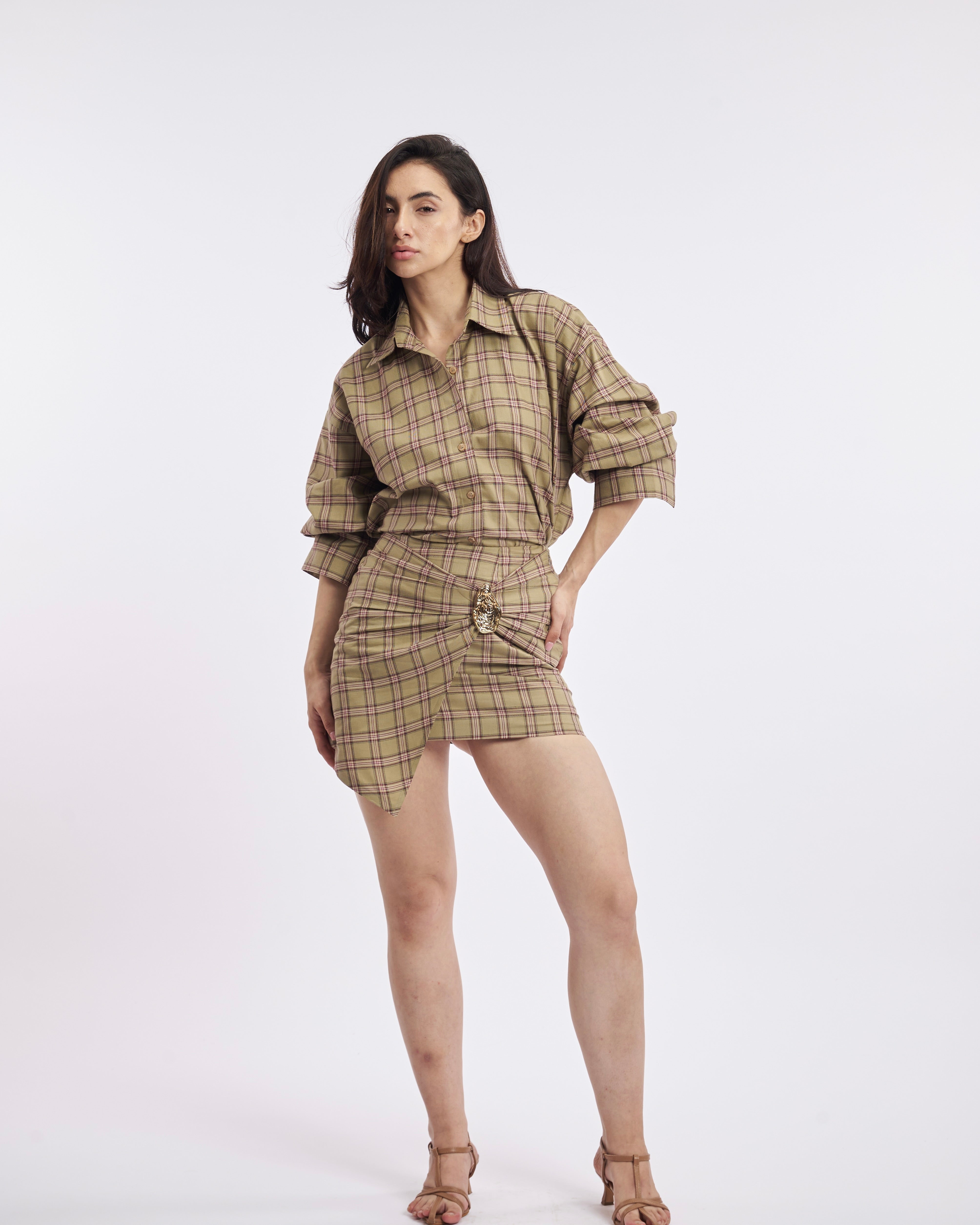 Green checkered Shirt