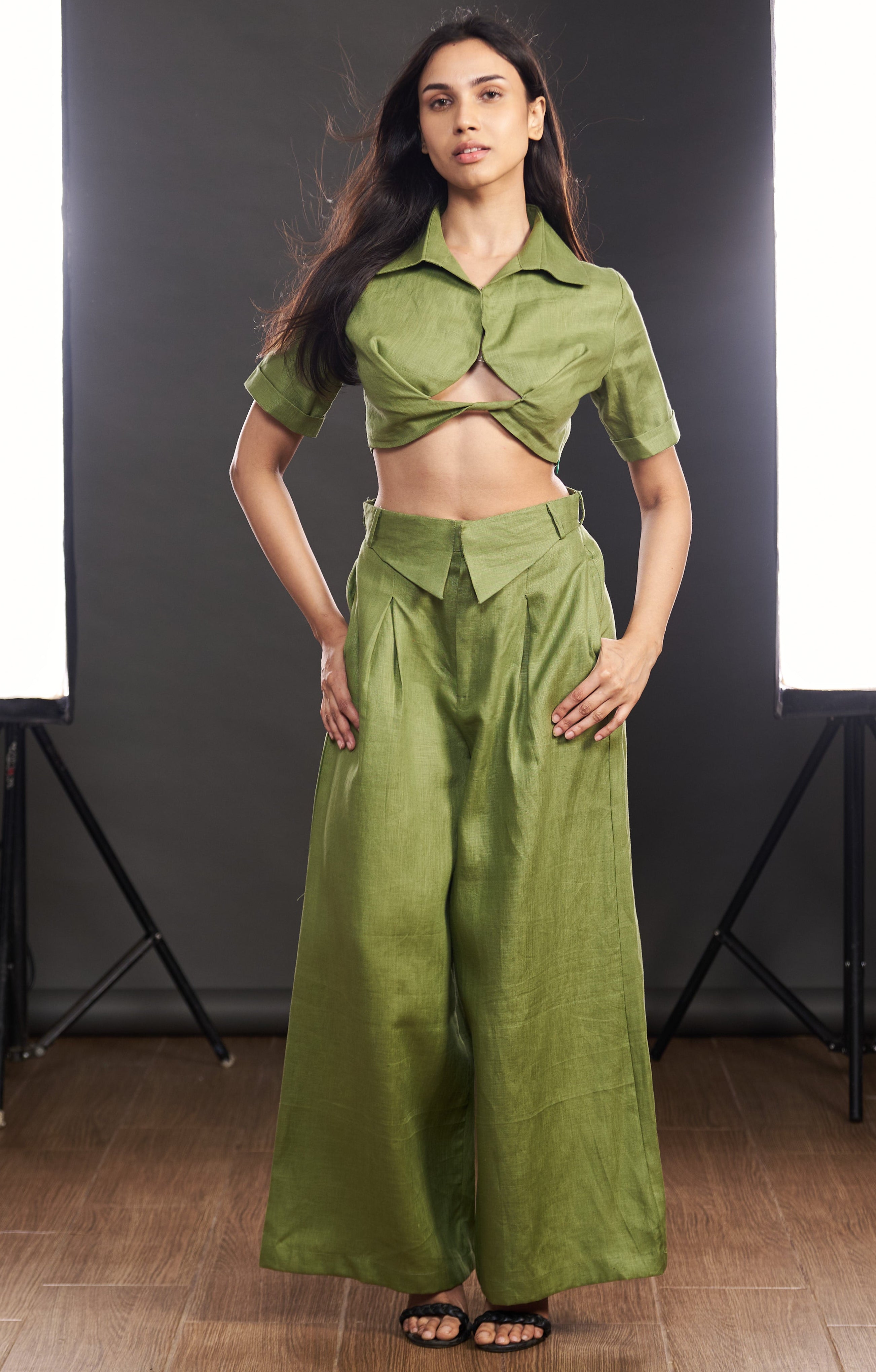 Meadow Foldover Pants