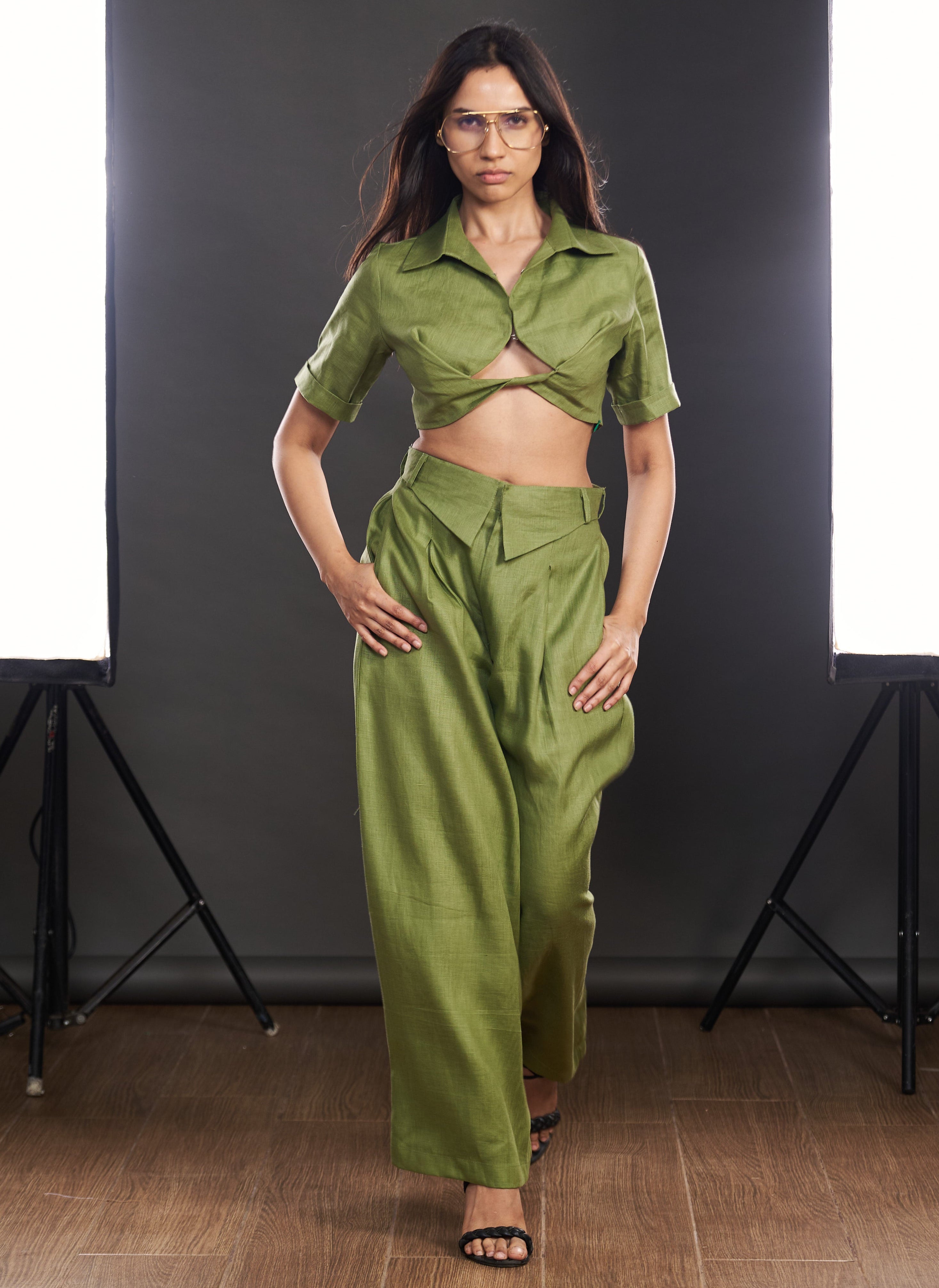 Meadow Foldover Pants