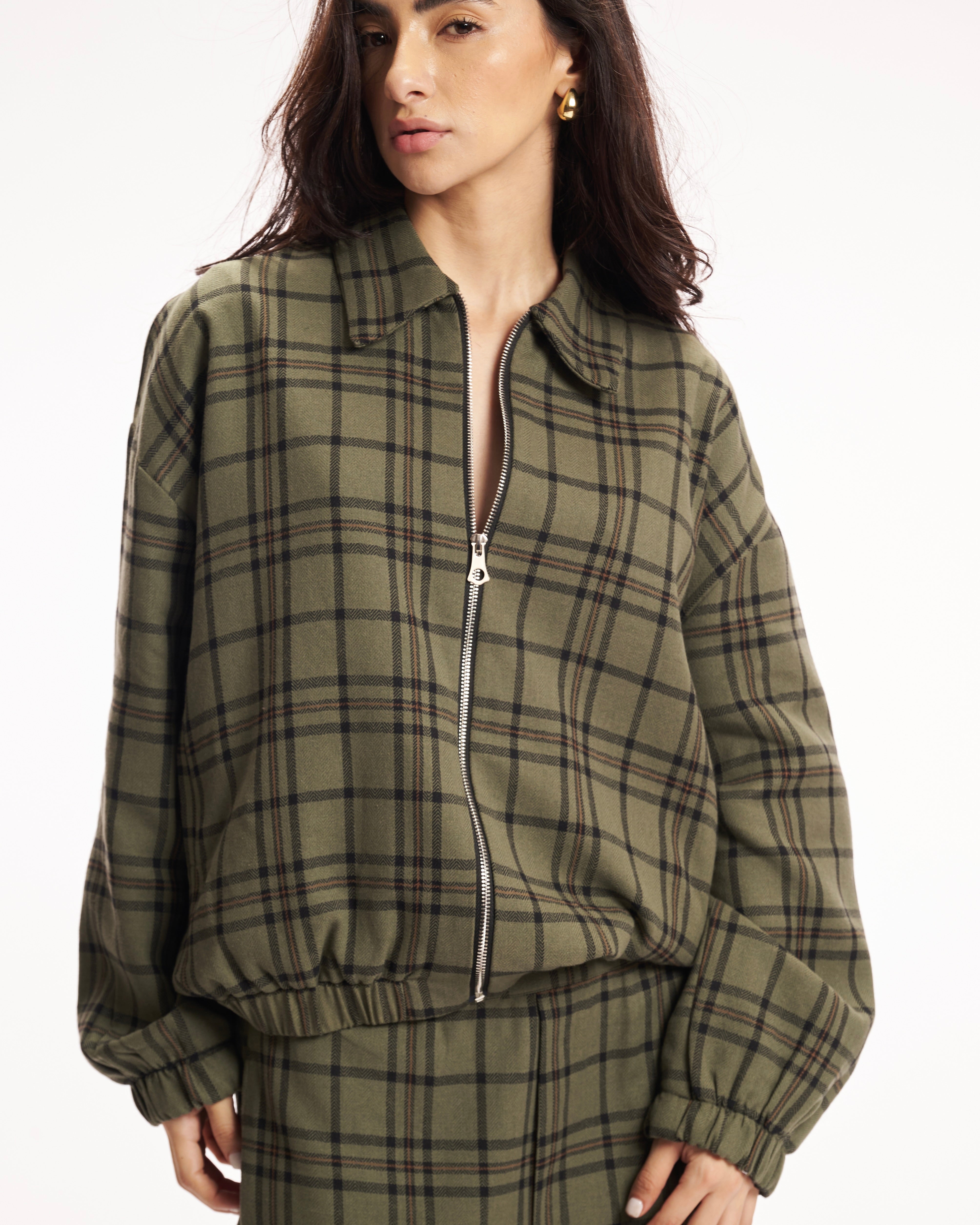 Tartan Green Jacket