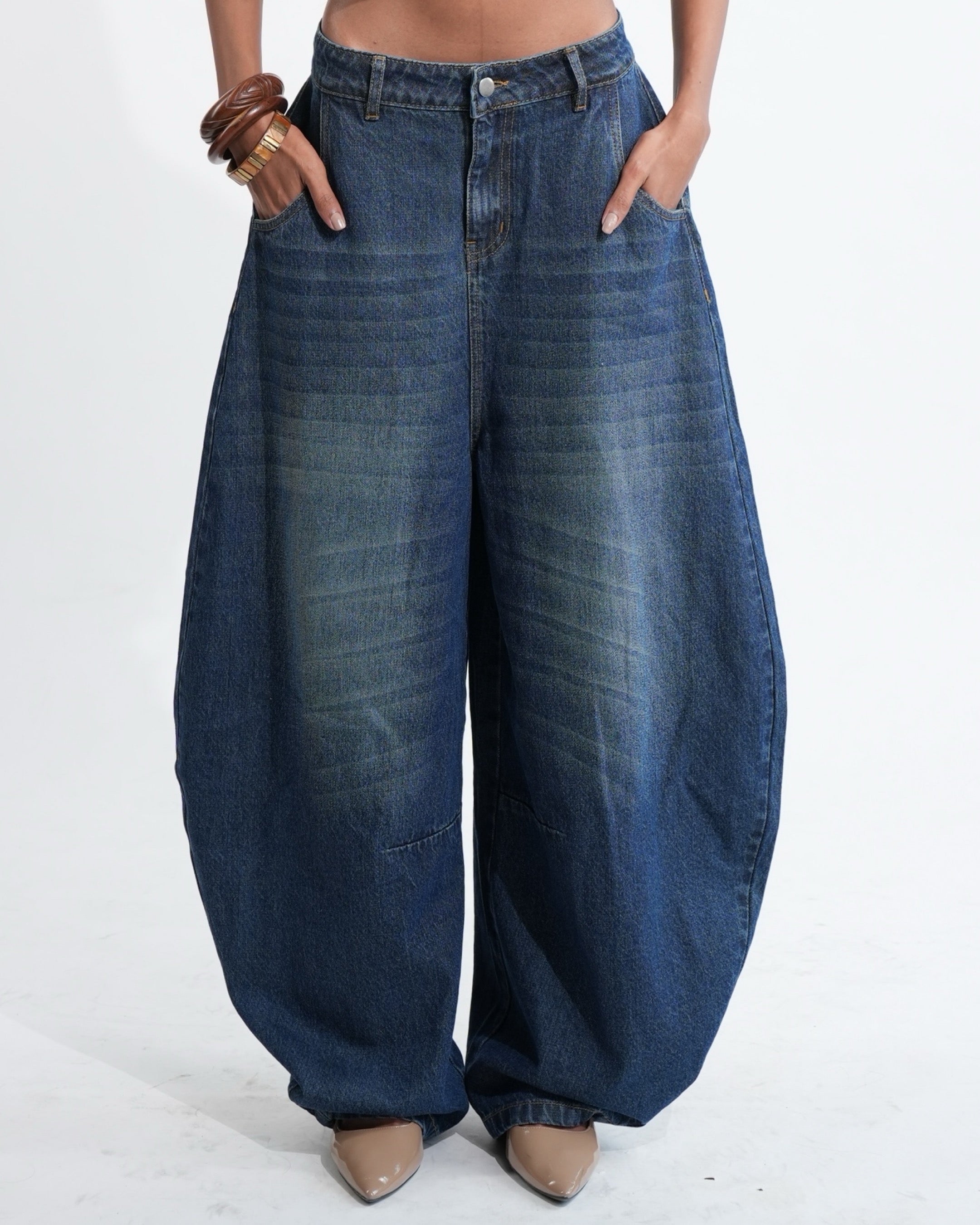 Barrel Cut Denim