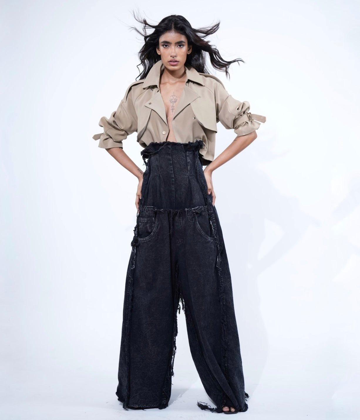 Georgie Corset Denim