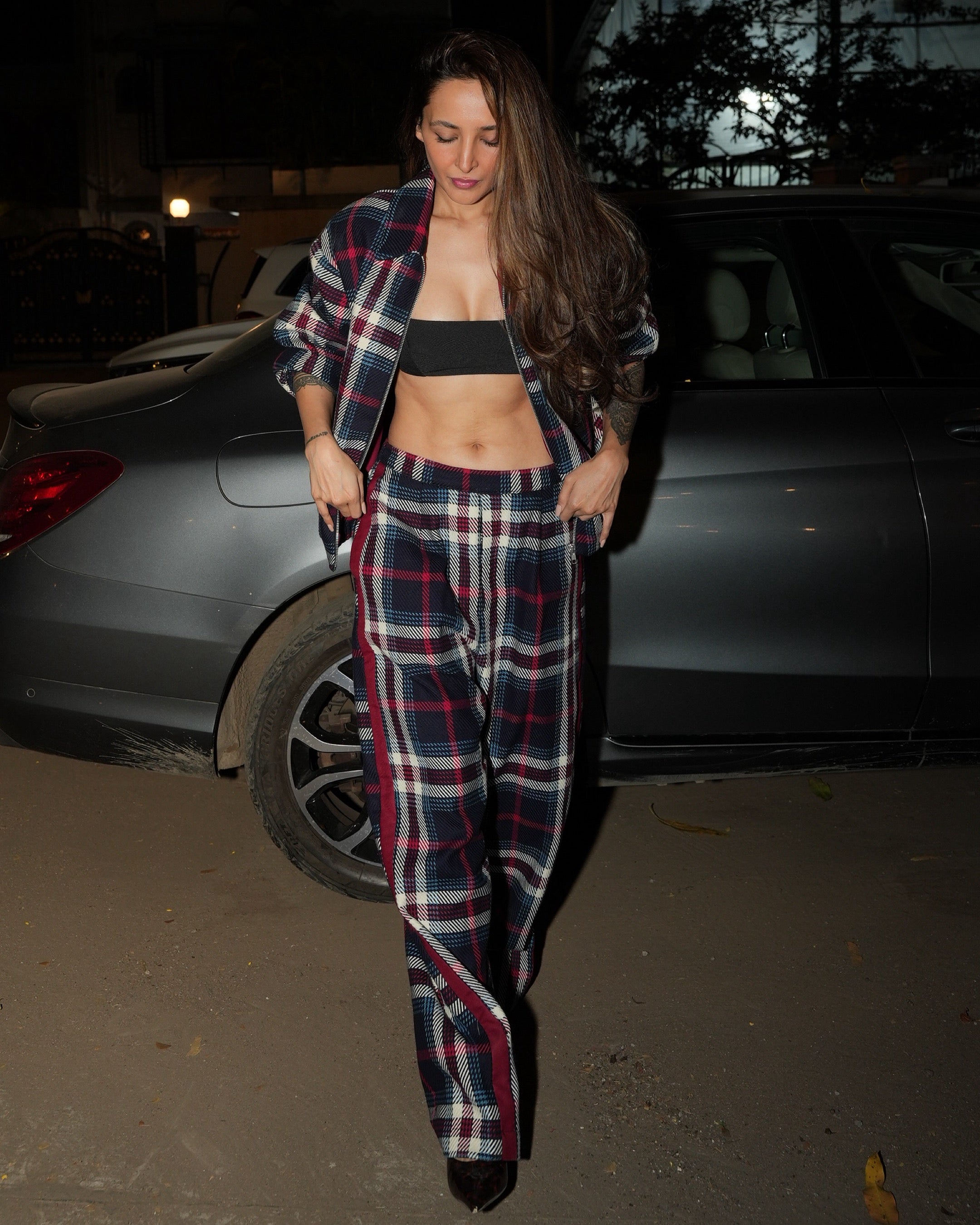 Tri-Colour Tartan pant