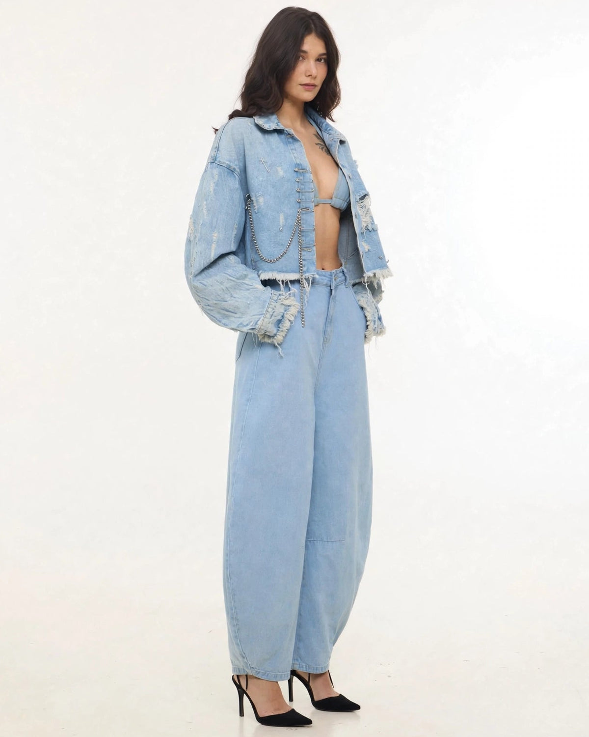Barrel Cut Denim
