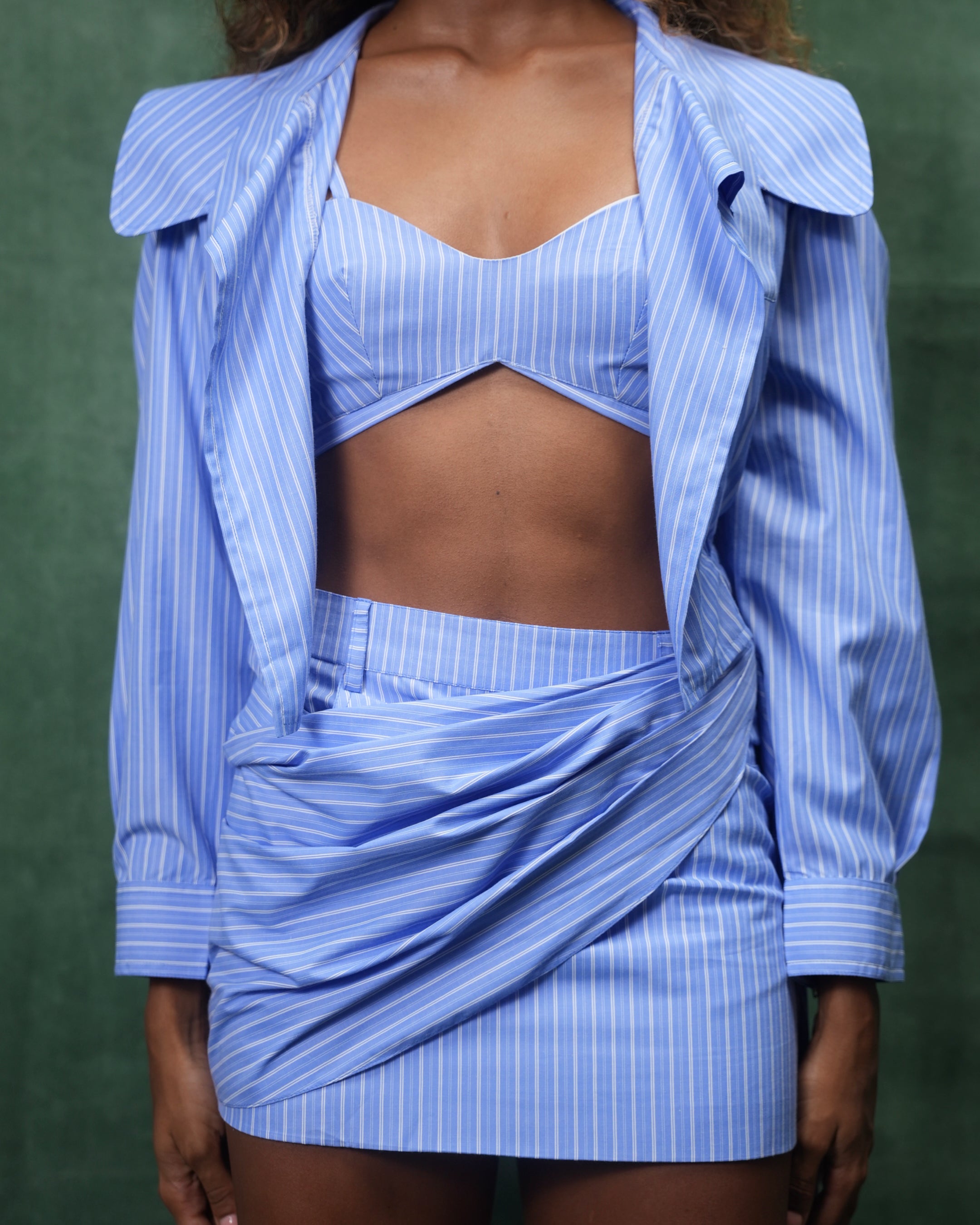 Stripes Remix Bralette