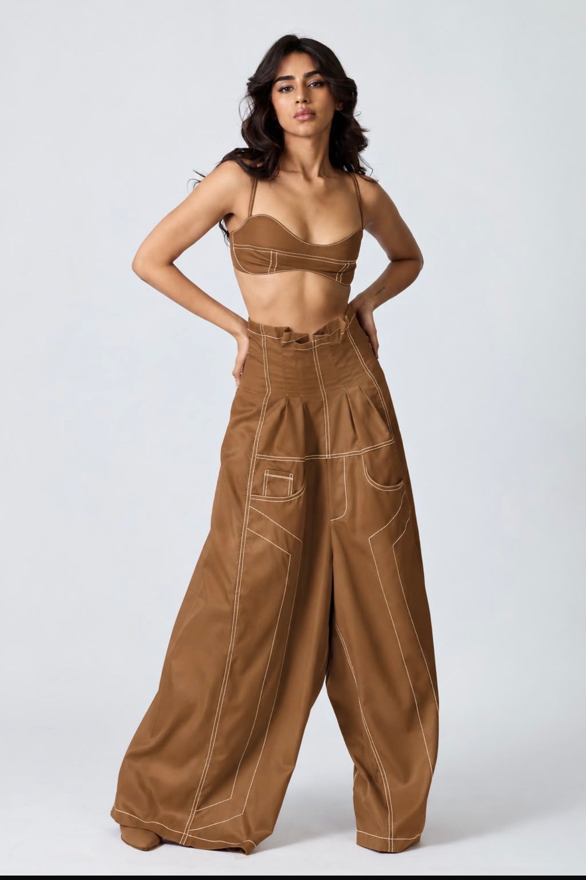 Erryn Tan Georgie Corset Denim