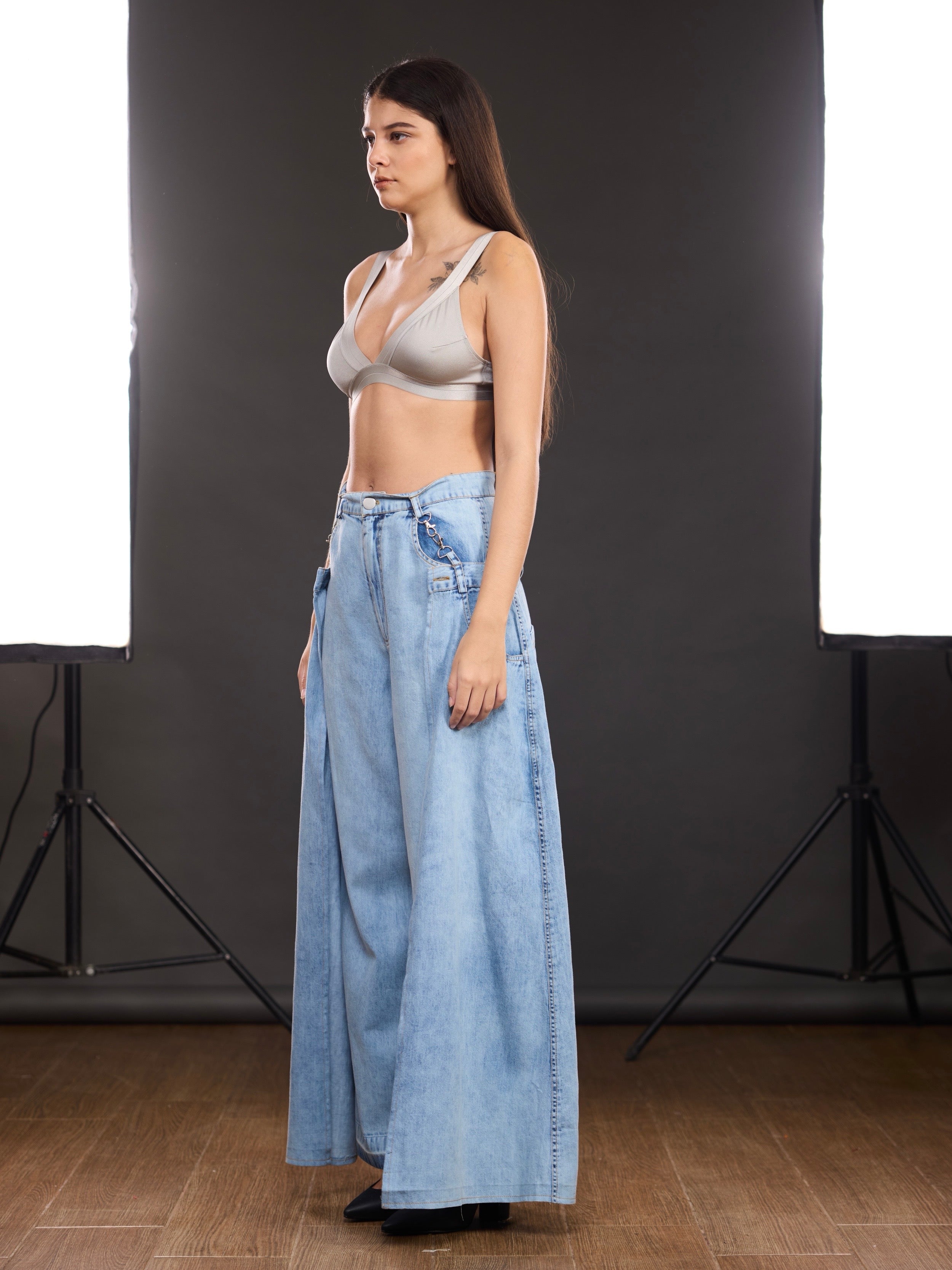 Midi skirt Denim