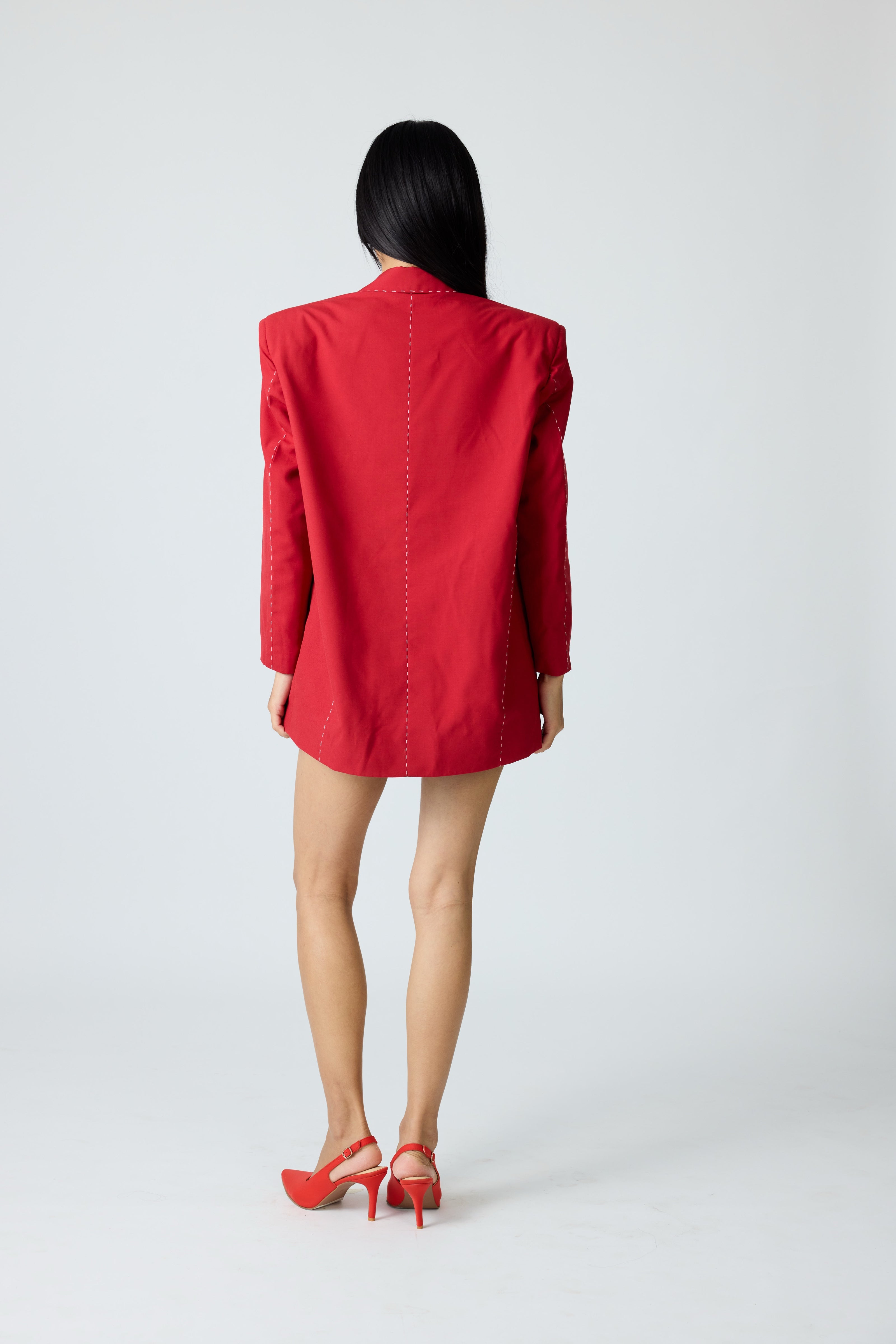 Erryn Red Blazer