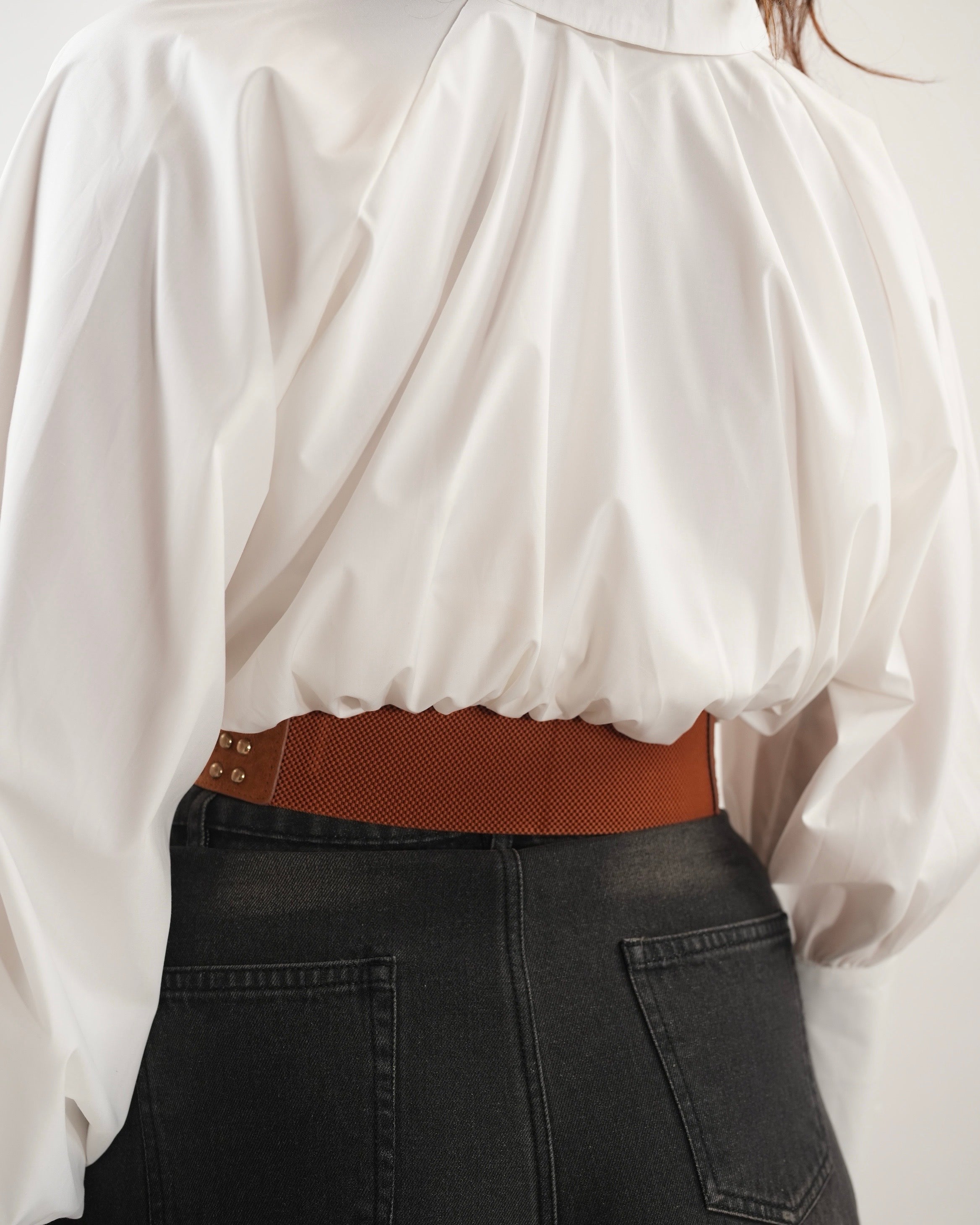 Tan Studded Belt