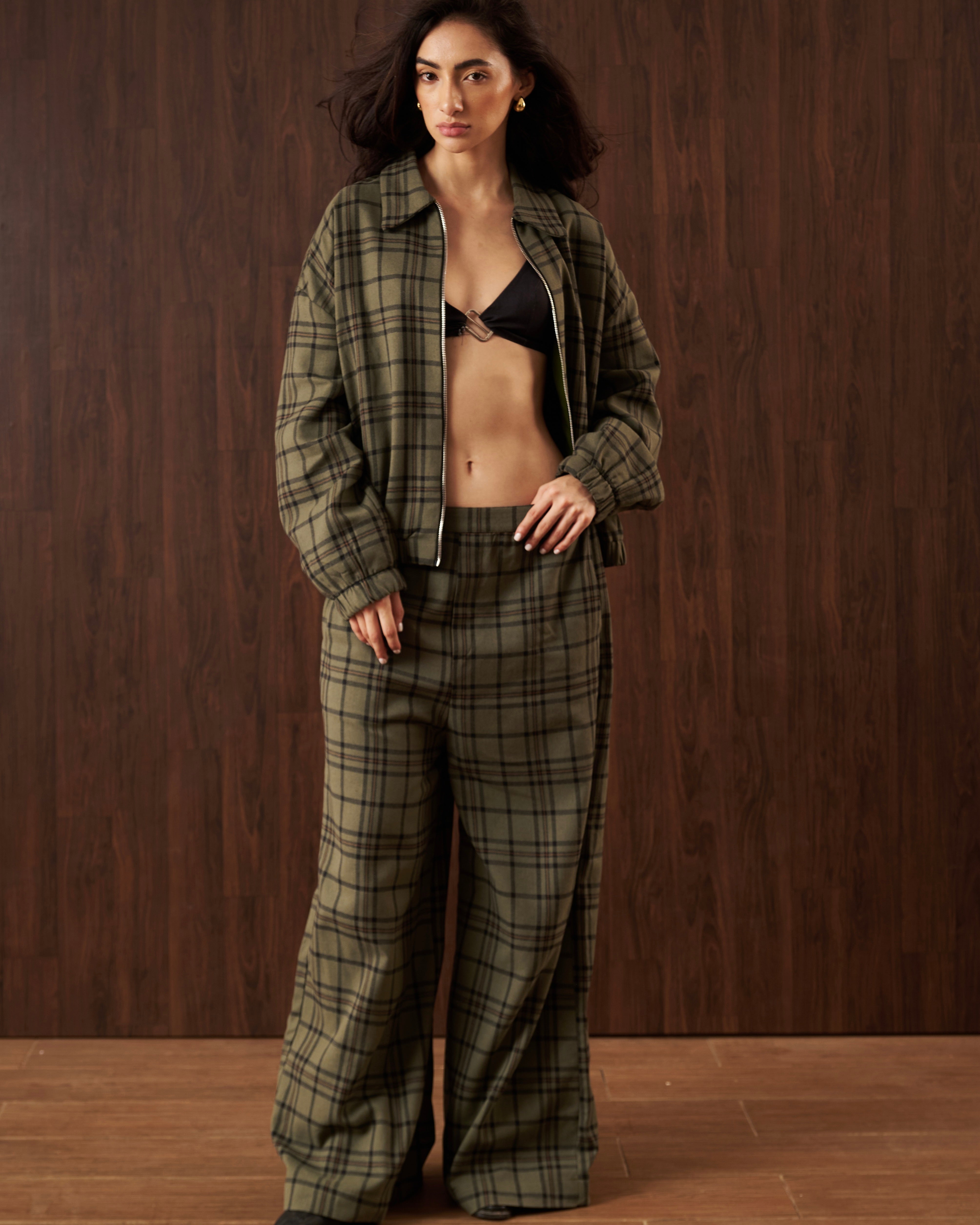 Tartan Green Trouser