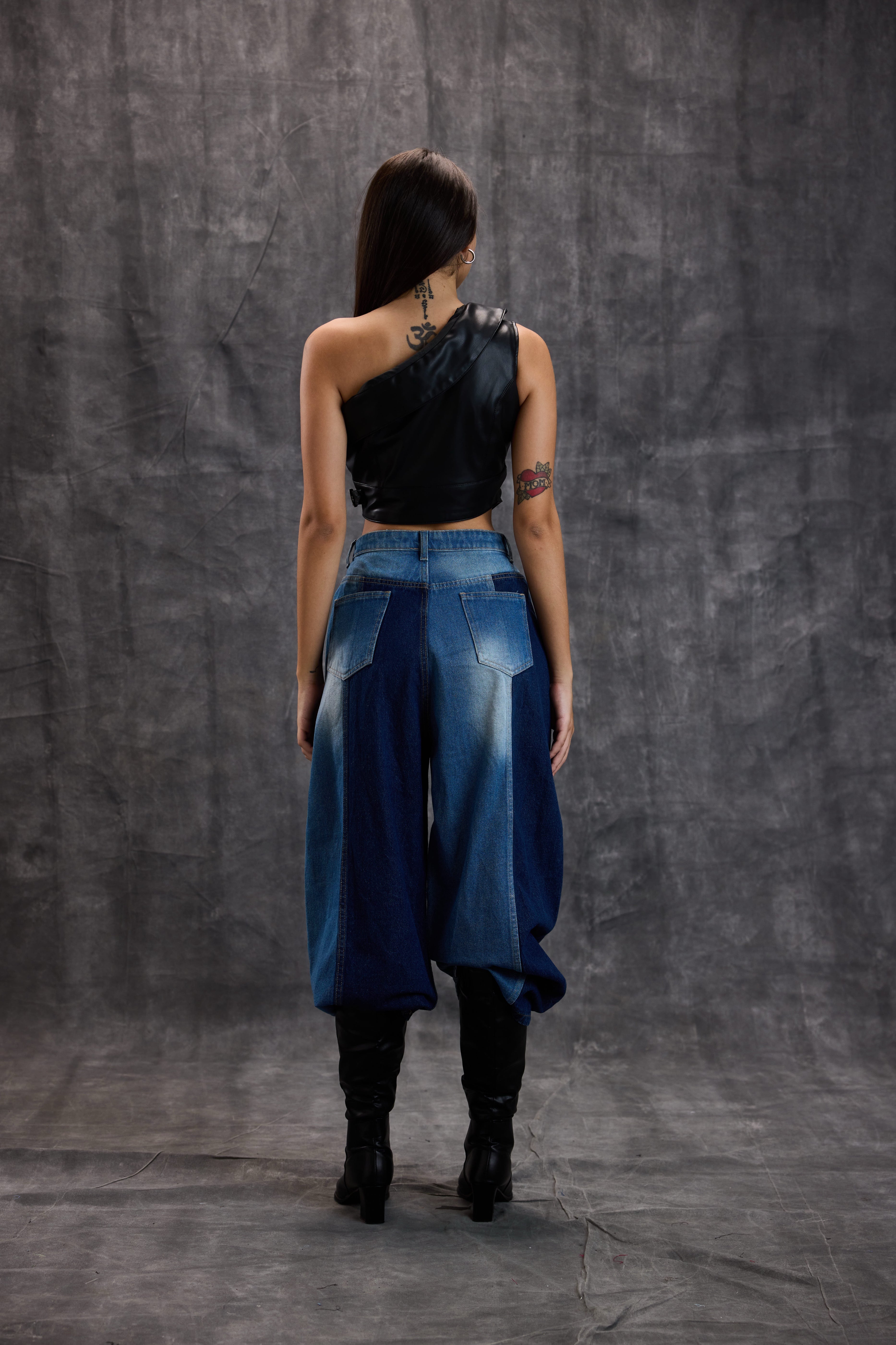 Leather Moto Vest