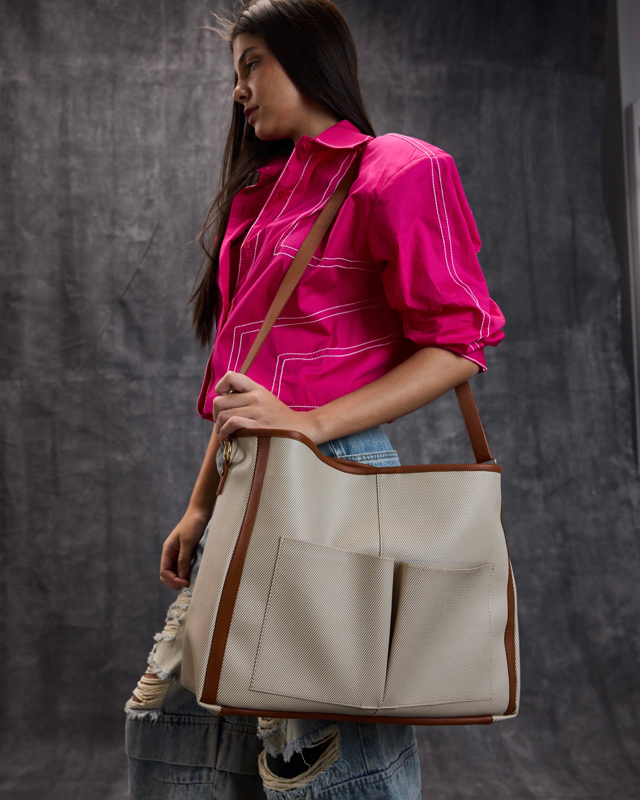 Pocket tote (Canvas)