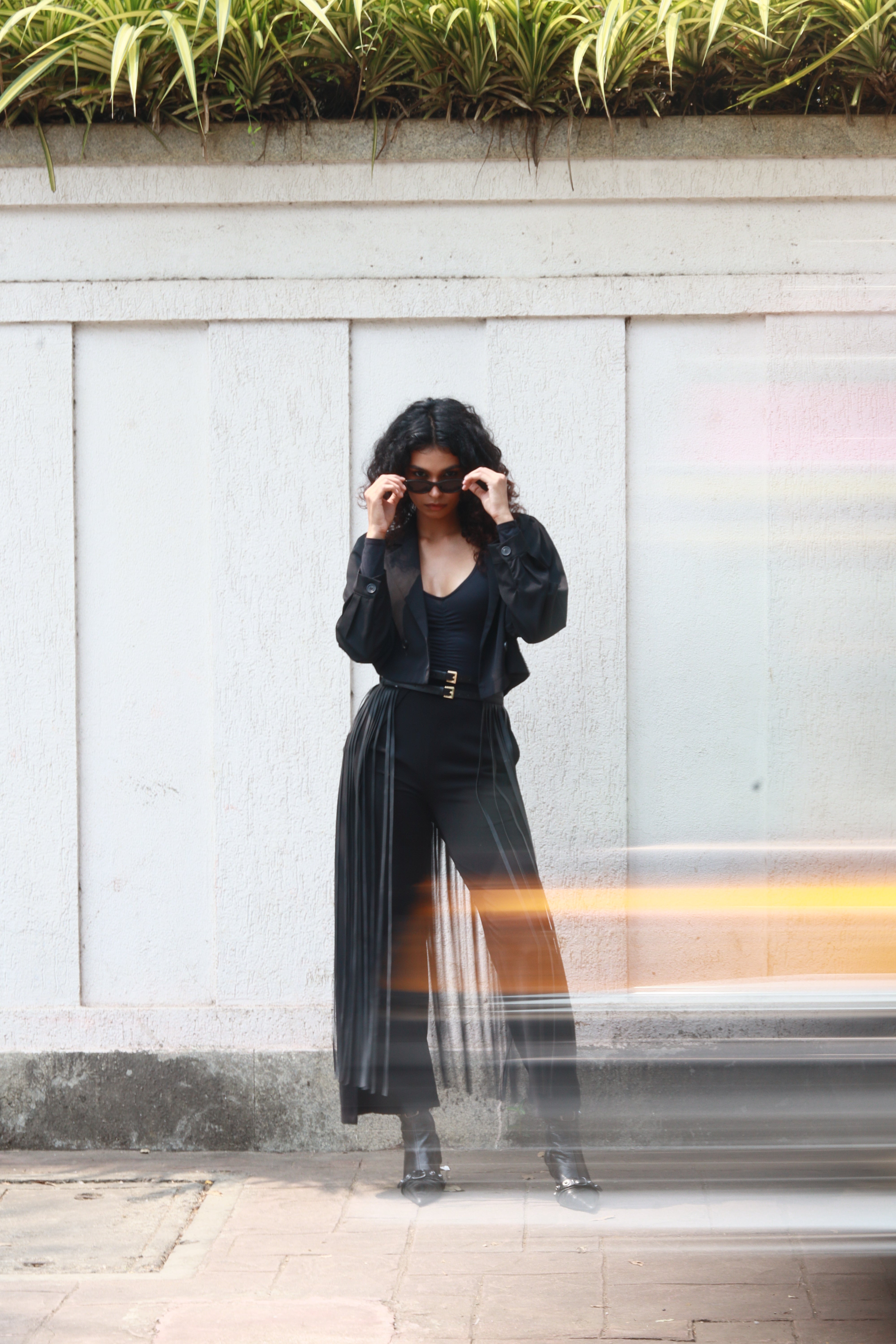 Midnight Fringe Belt
