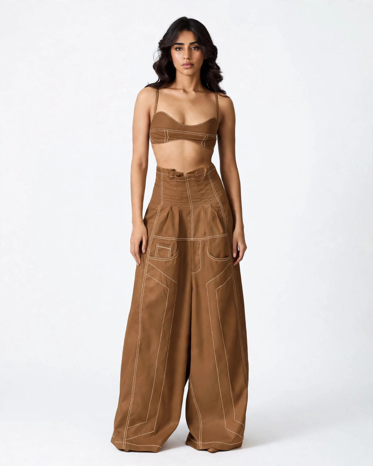 Erryn Tan Georgie Corset Denim