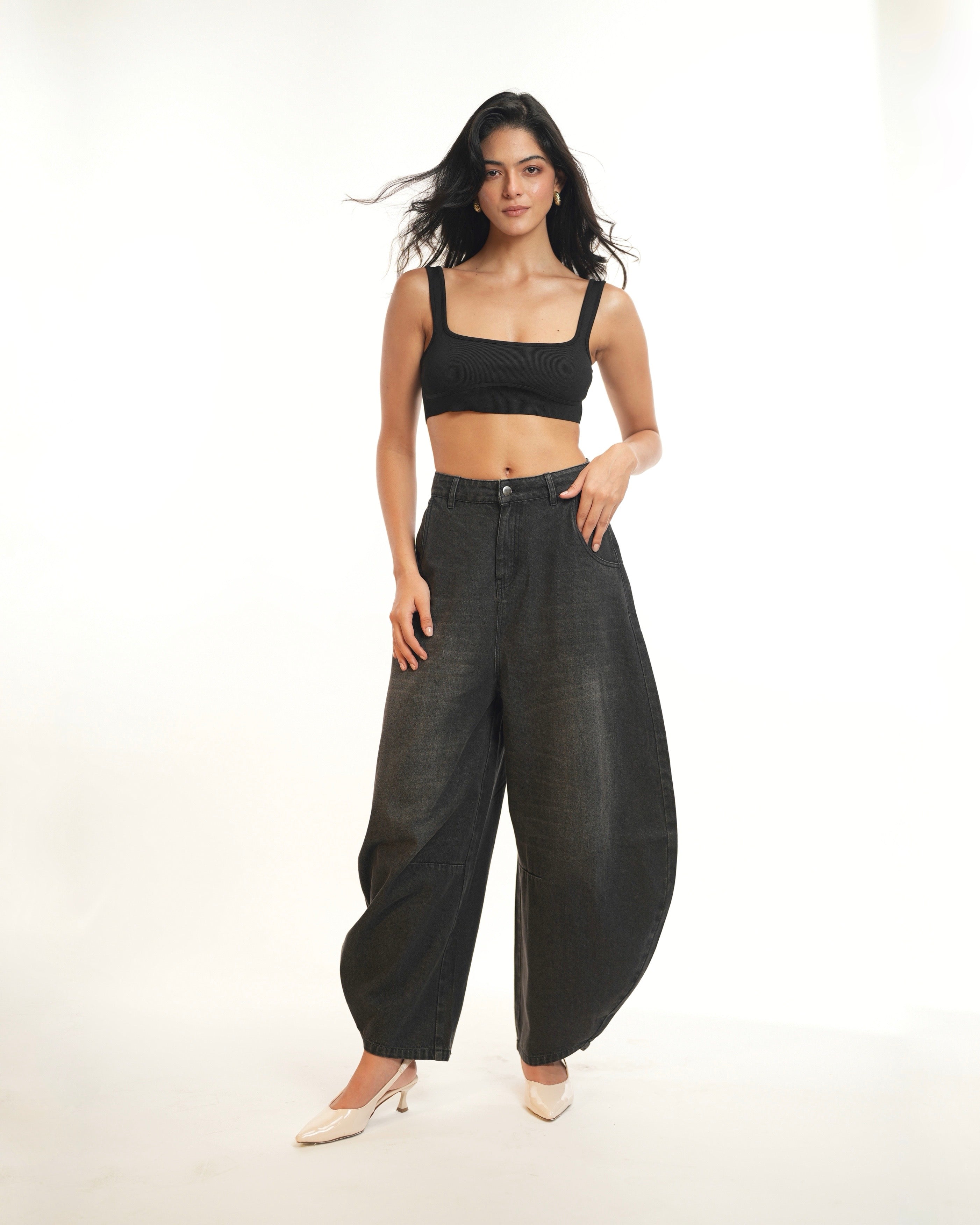 Barrel Cut Denim