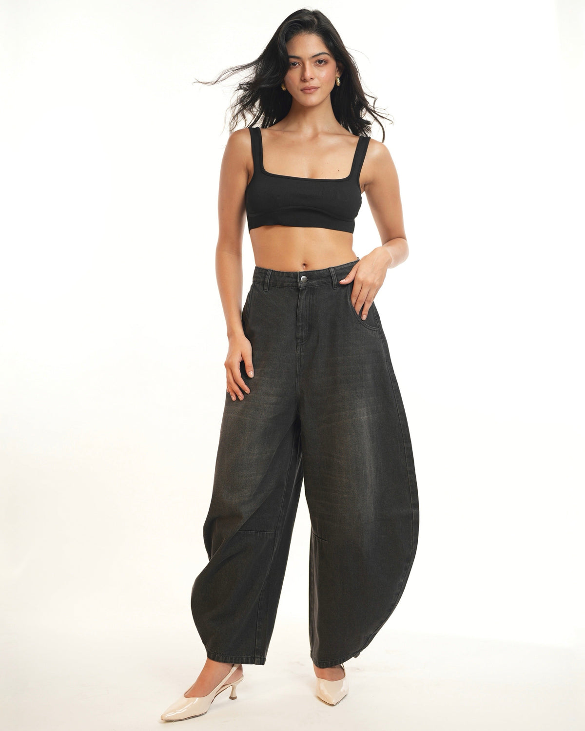 Barrel Cut Denim