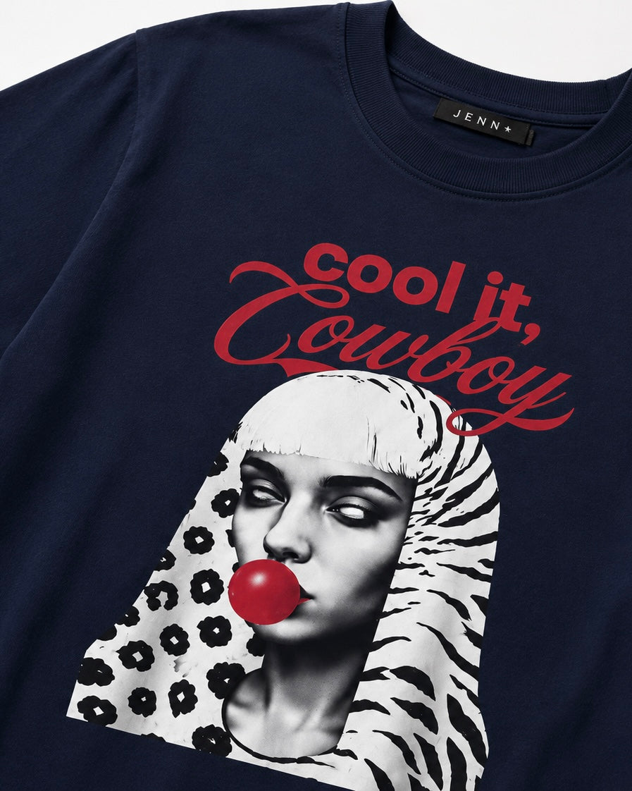 Cool It Cowboy tee