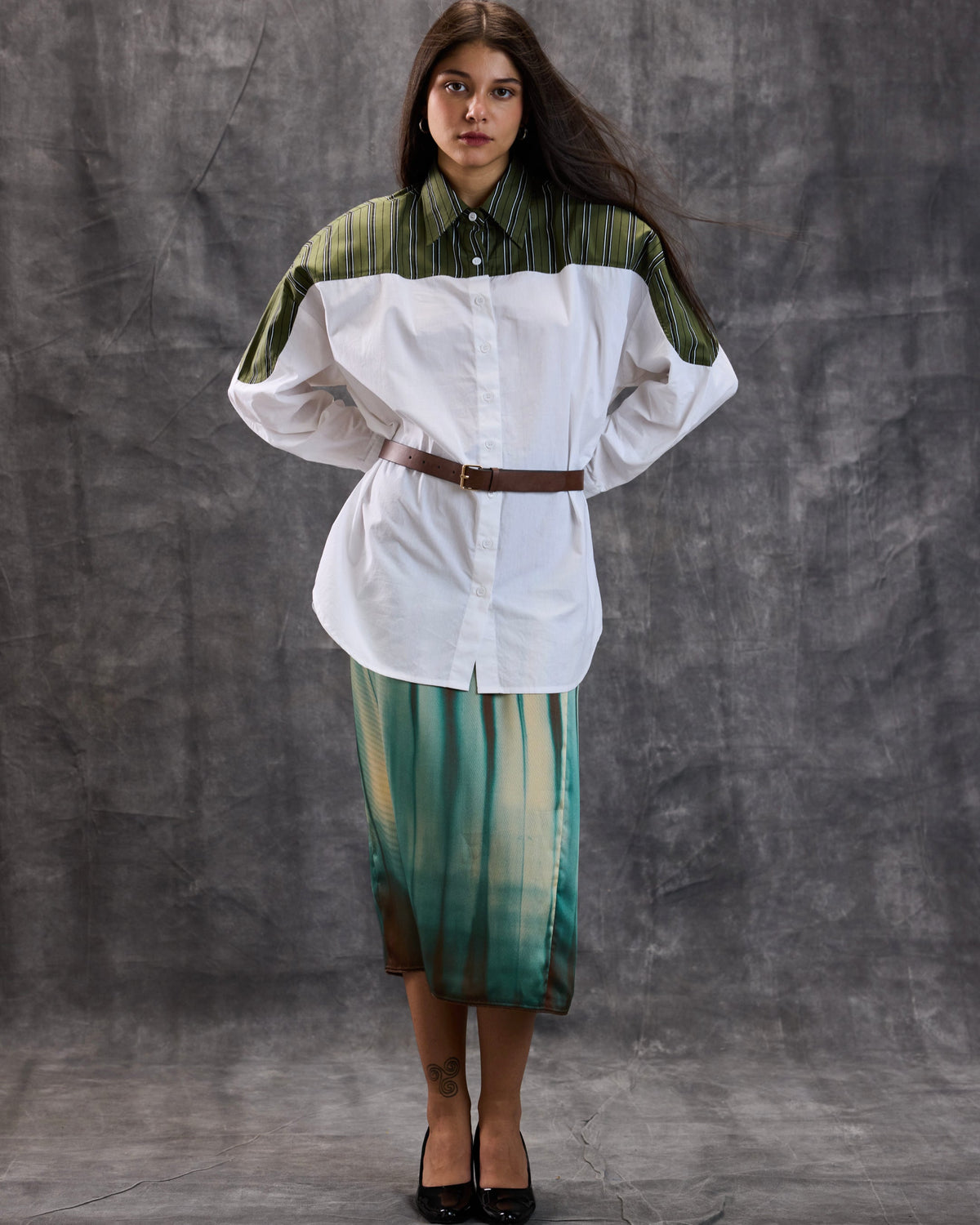 Colour Block Shirt