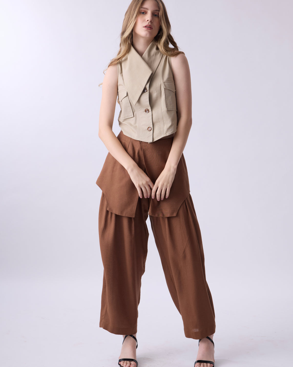 SAFARI ASYMMETRIC VEST