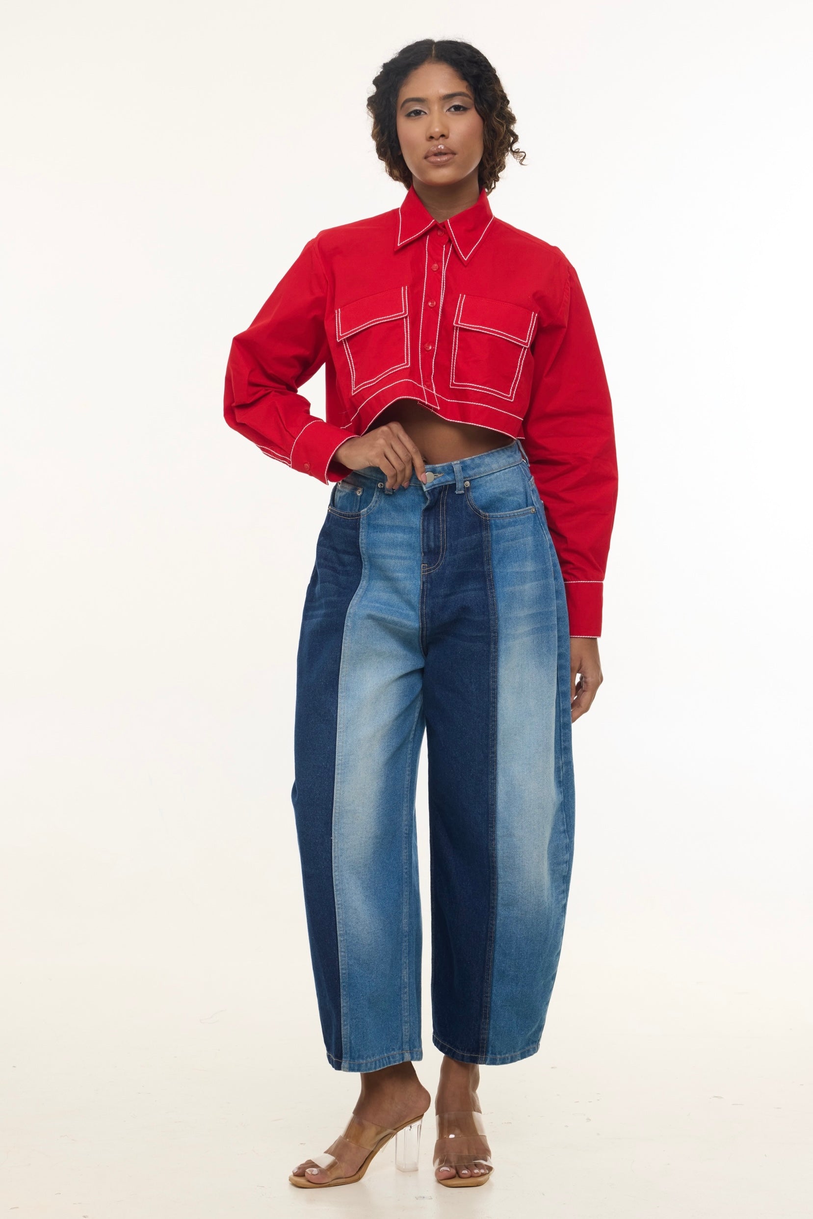 Erryn Crop Shirt