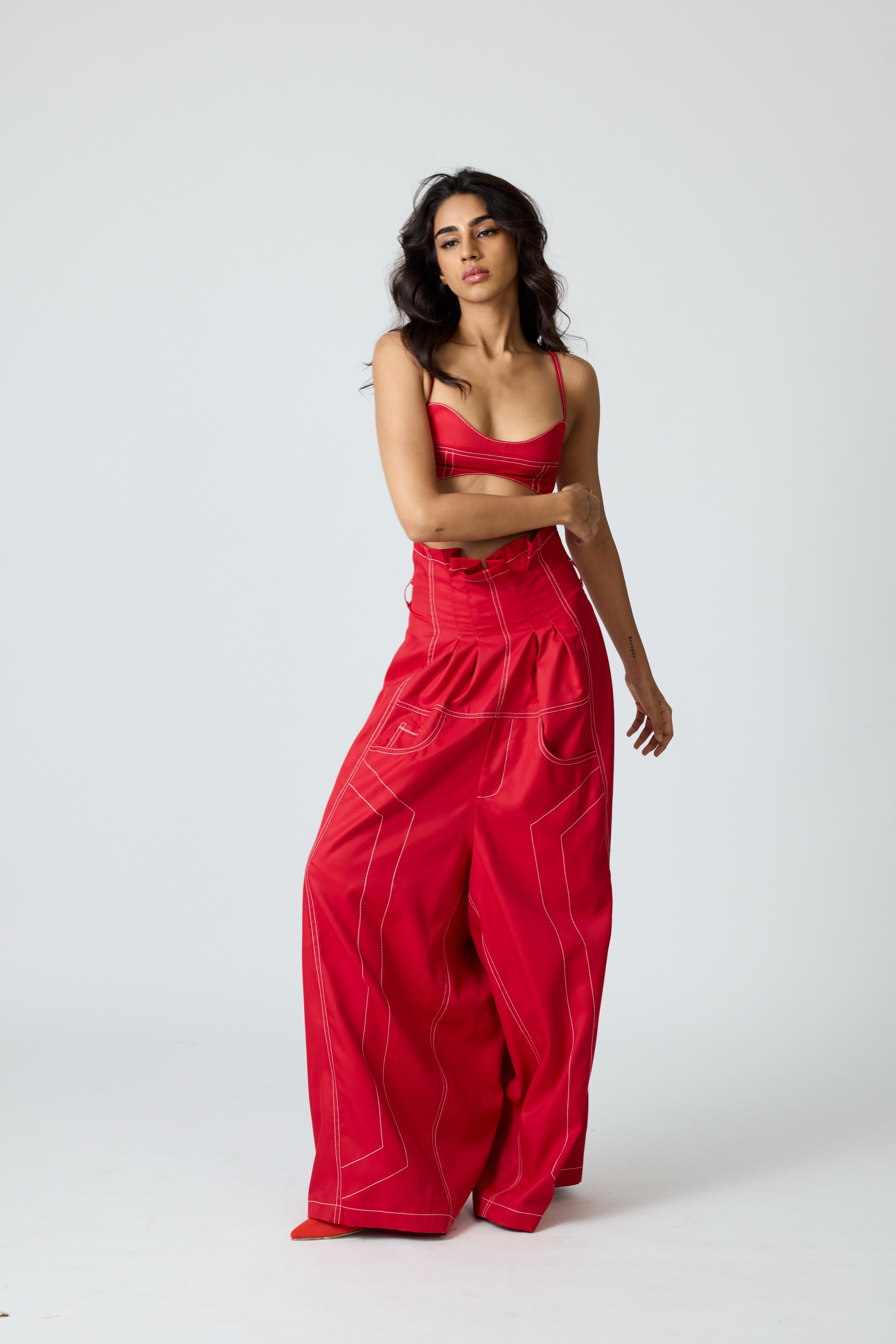 Erryn Red Bralette
