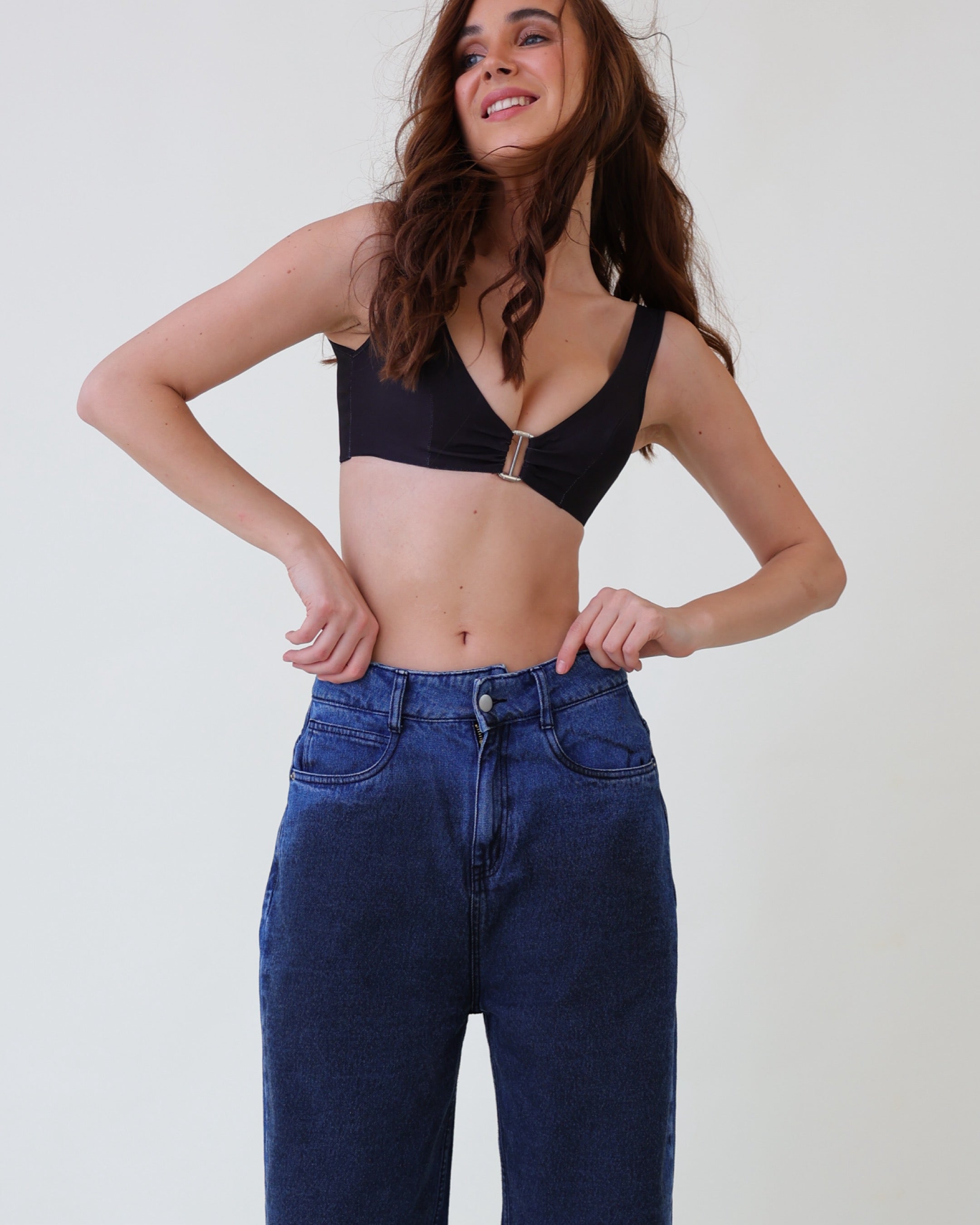 Black Pigment Denim