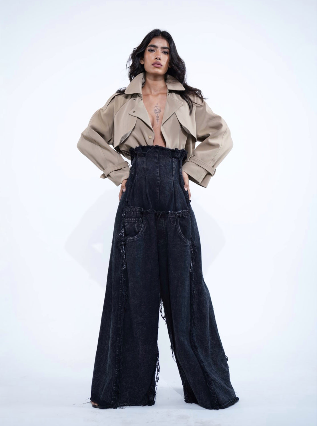 Georgie Corset Denim