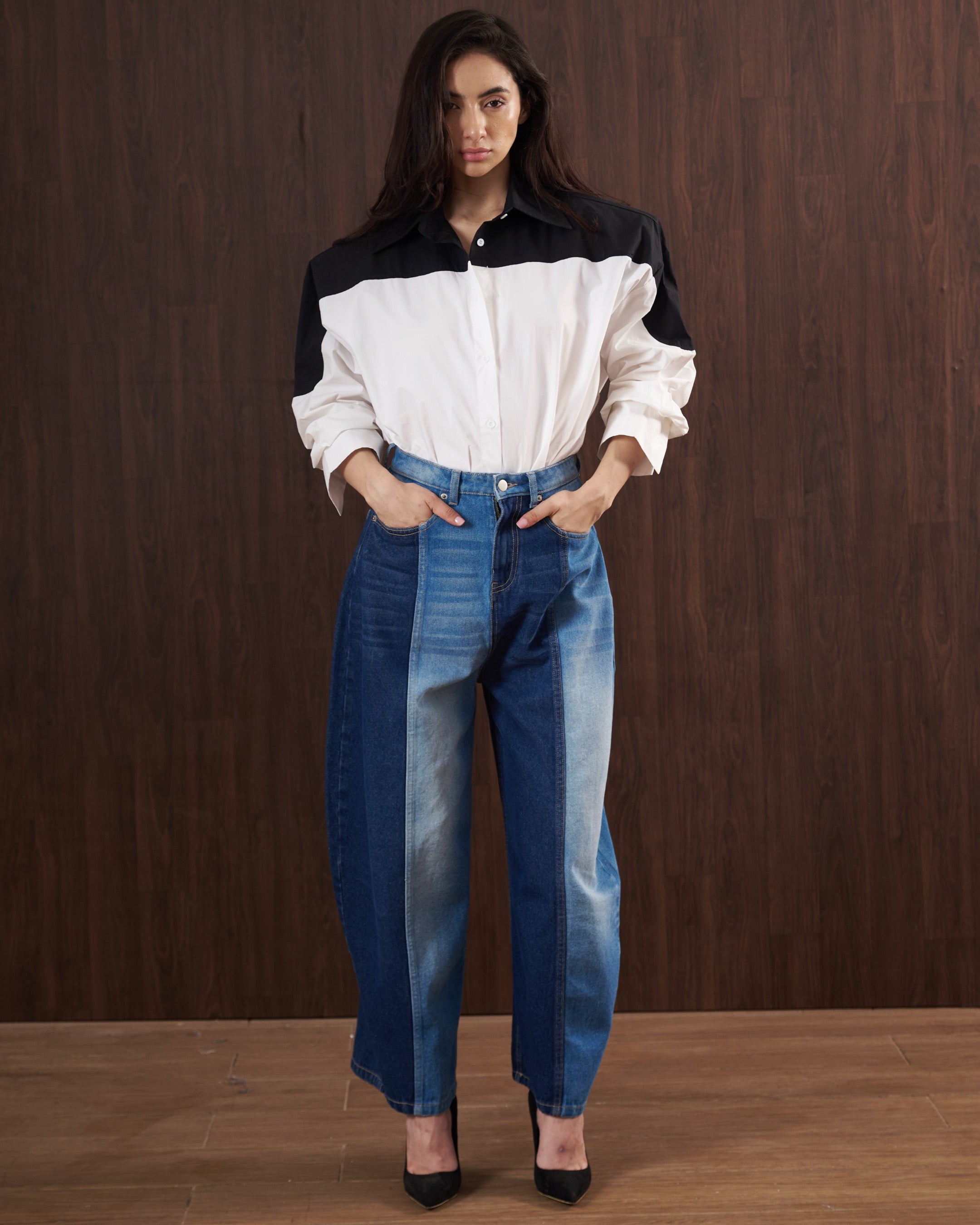 Colour Block Shirt