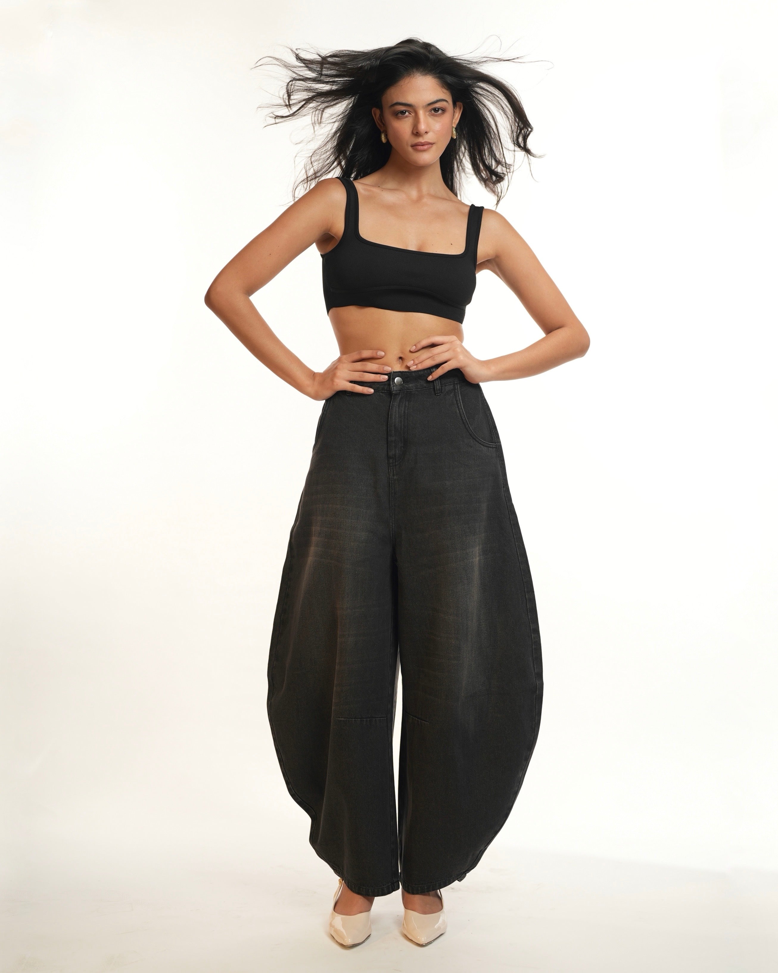 Barrel Cut Denim