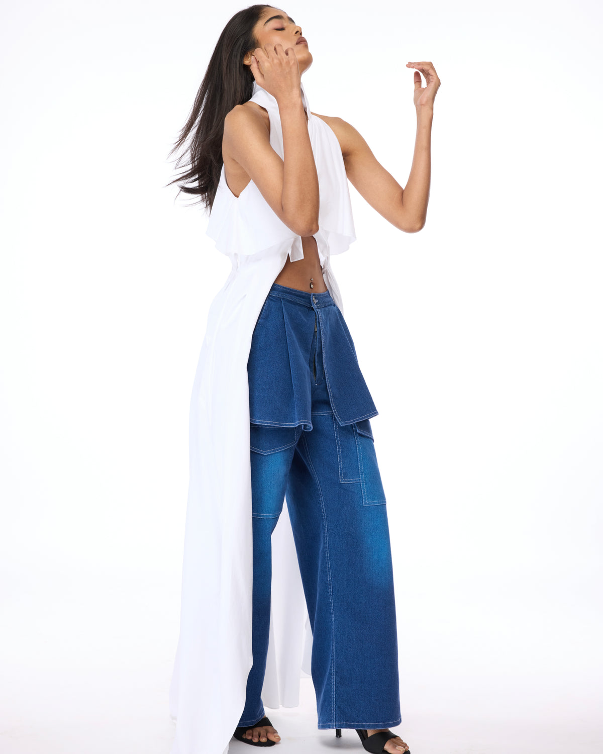 Architectural Drape Shirt