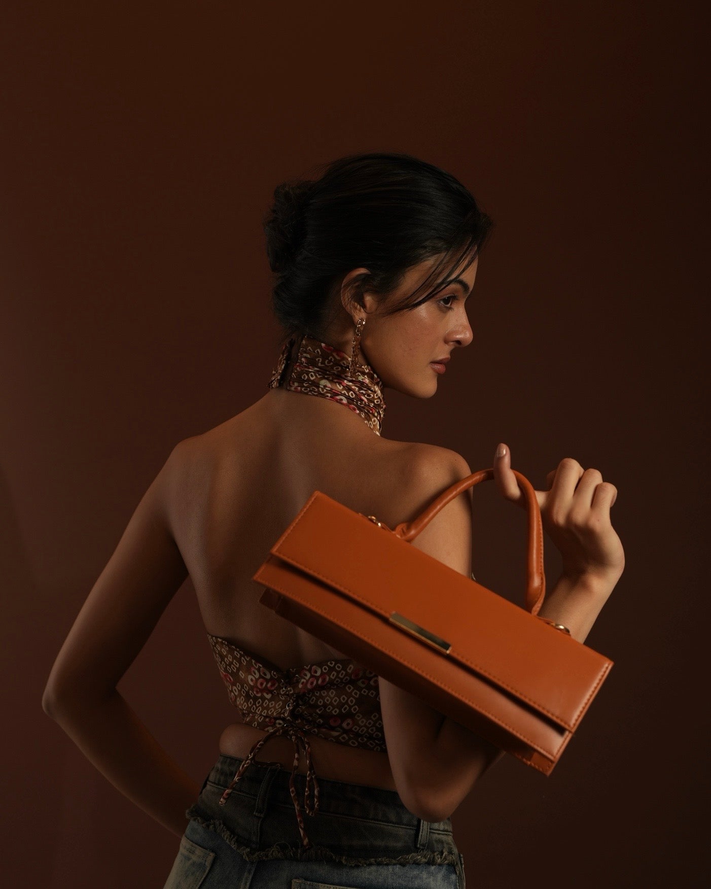 Terra Box Bag - Tan