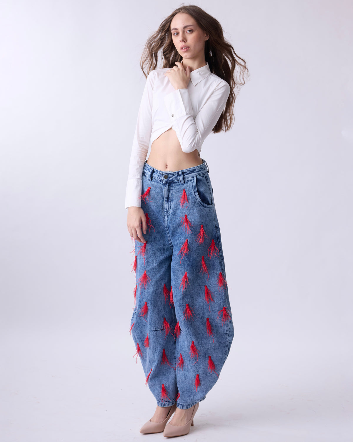 FEATHER DRIFT JEANS