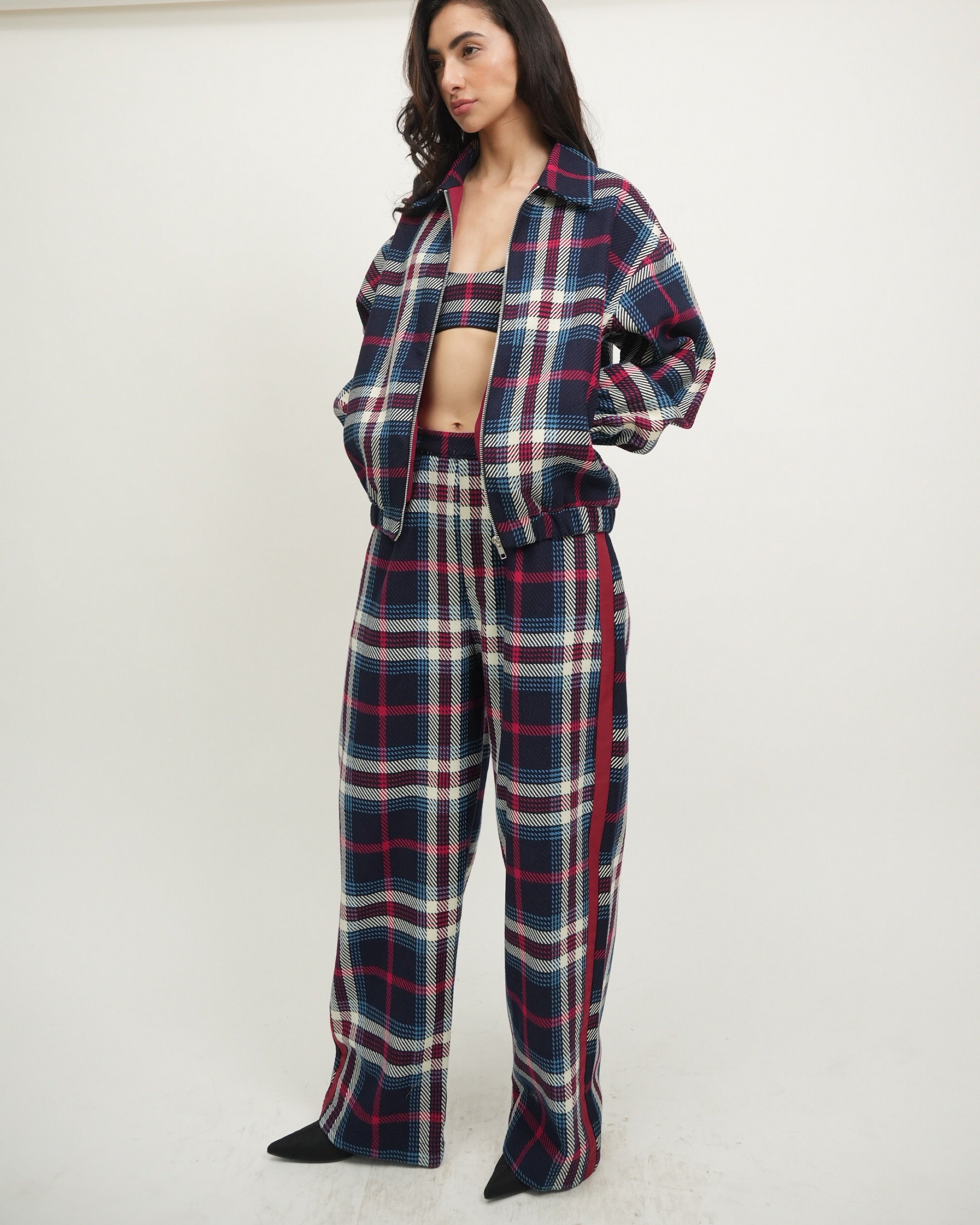 Tri-Colour Tartan pant