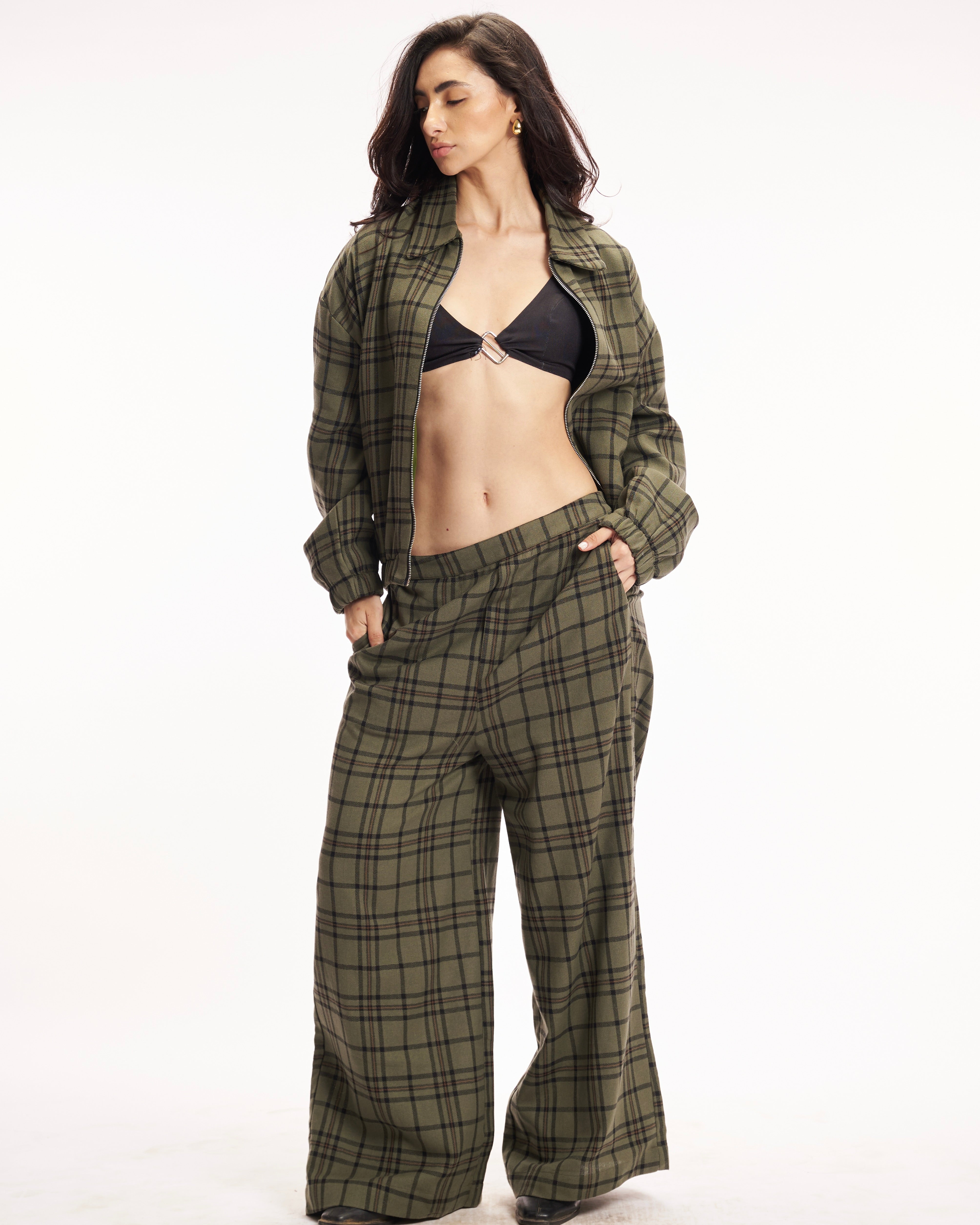 Tartan Green Jacket