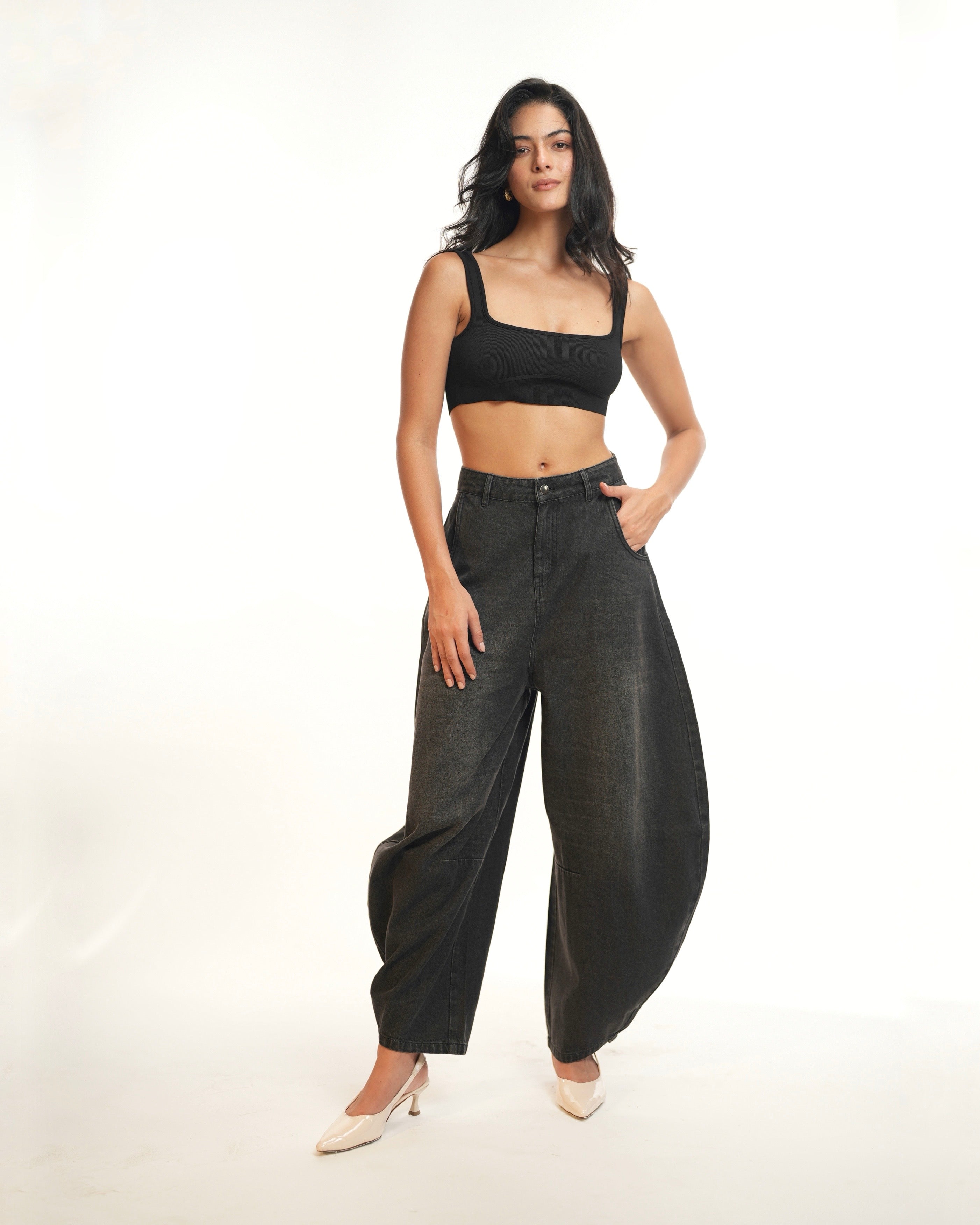 Barrel Cut Denim