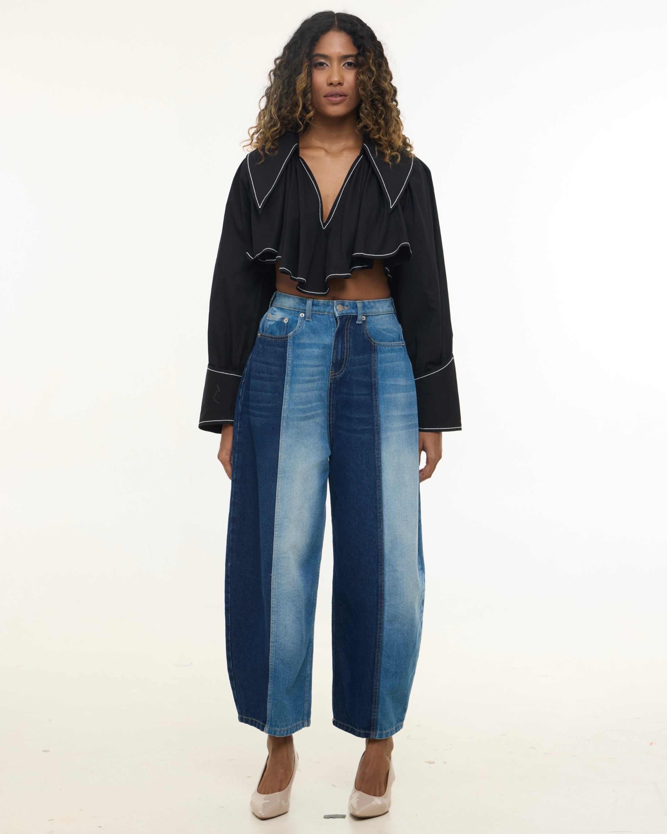 Dual Barrel denim