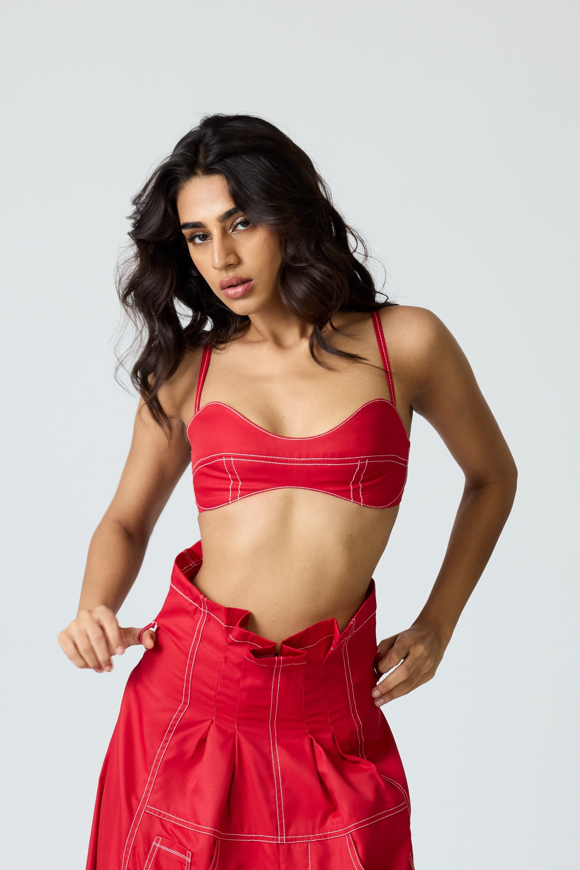 Erryn Red Bralette