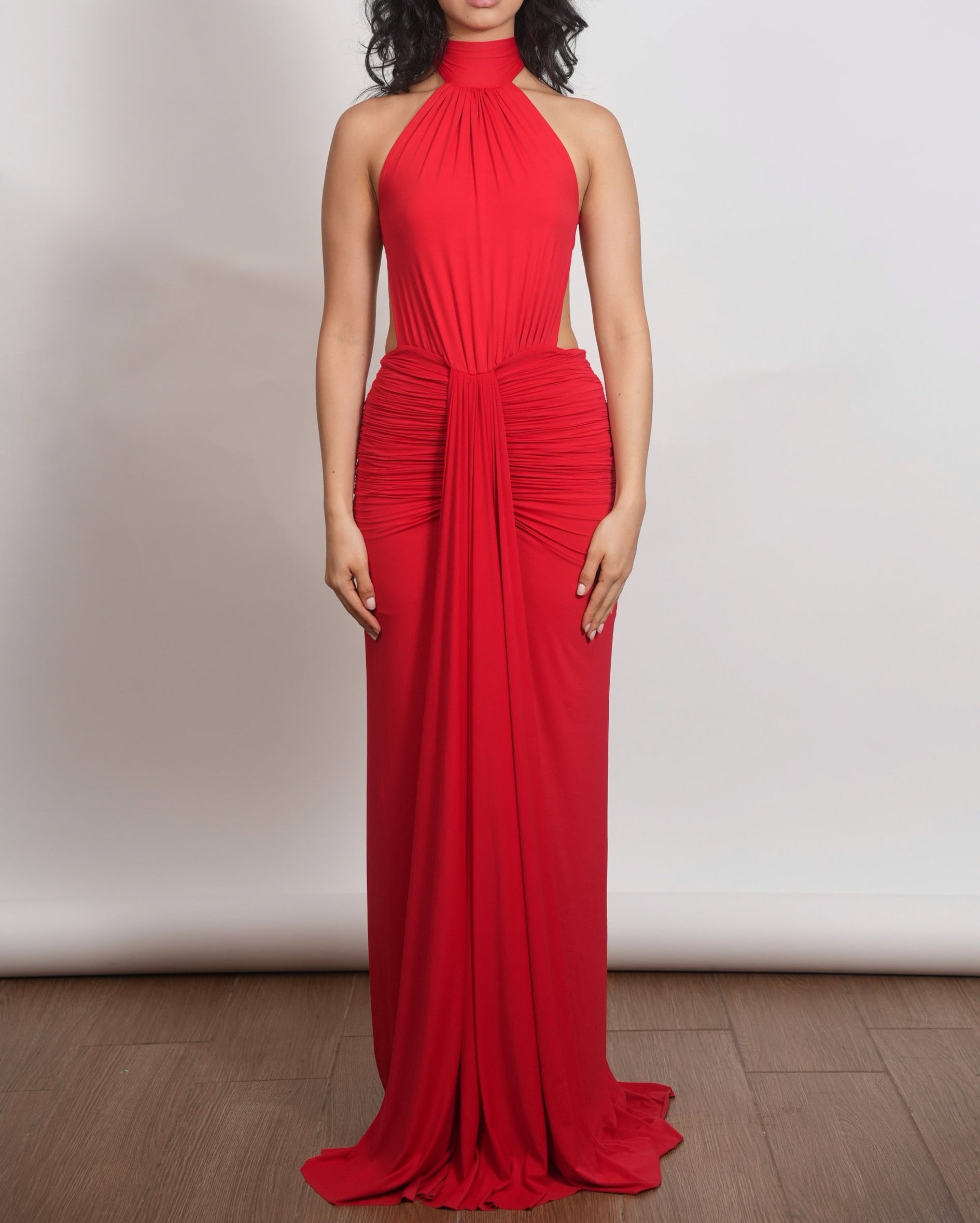 Nadia Backless Gown