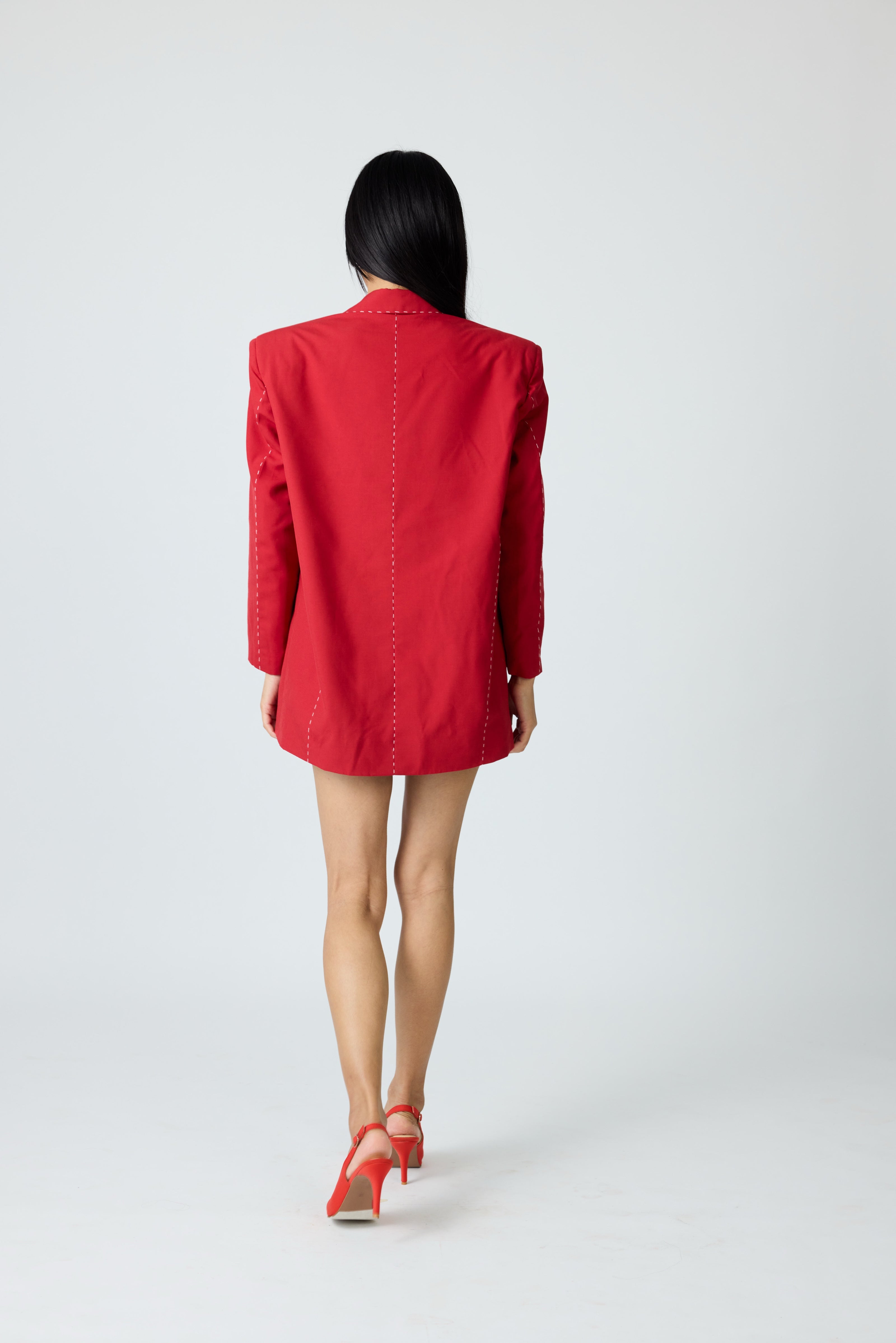 Erryn Red Blazer