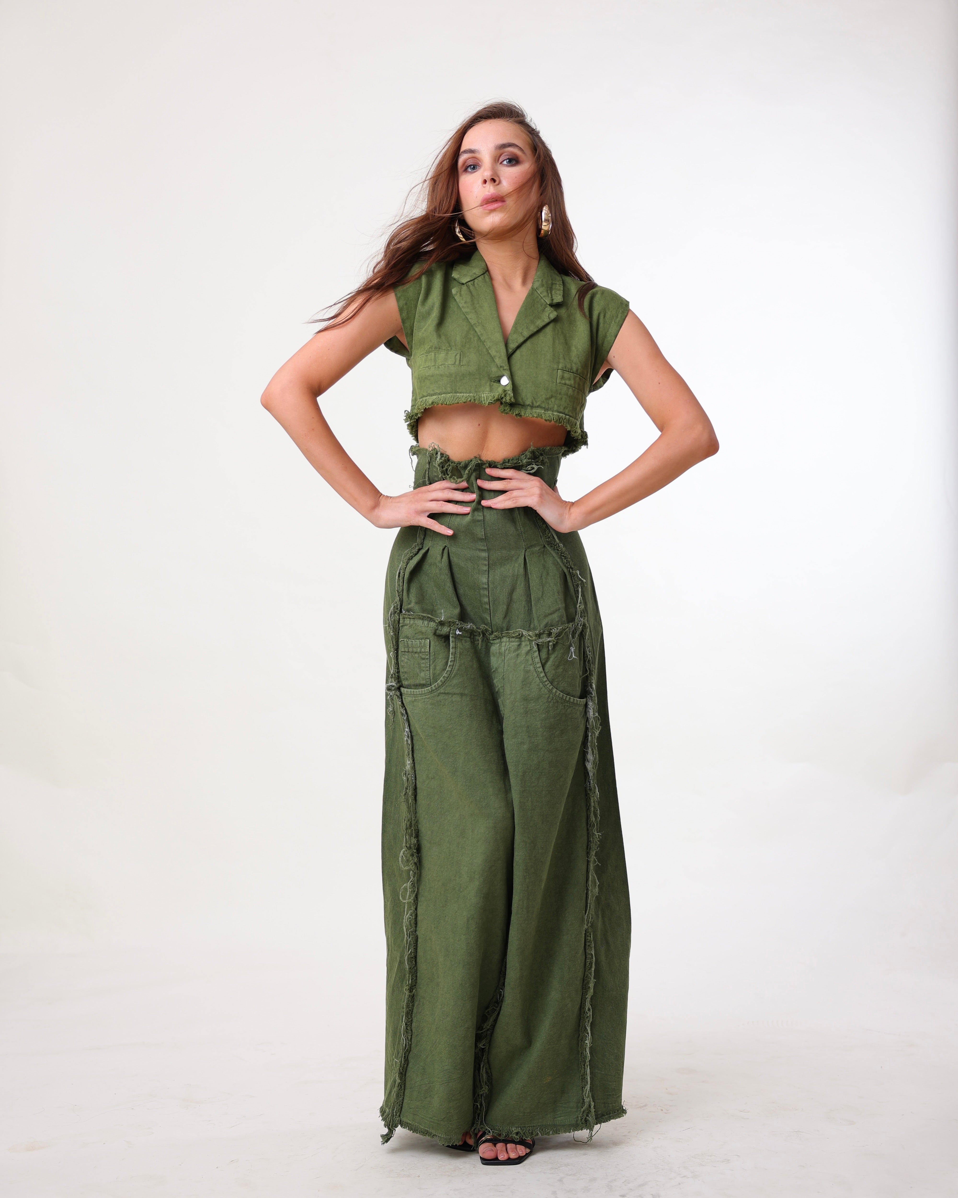 Georgie Corset Denim