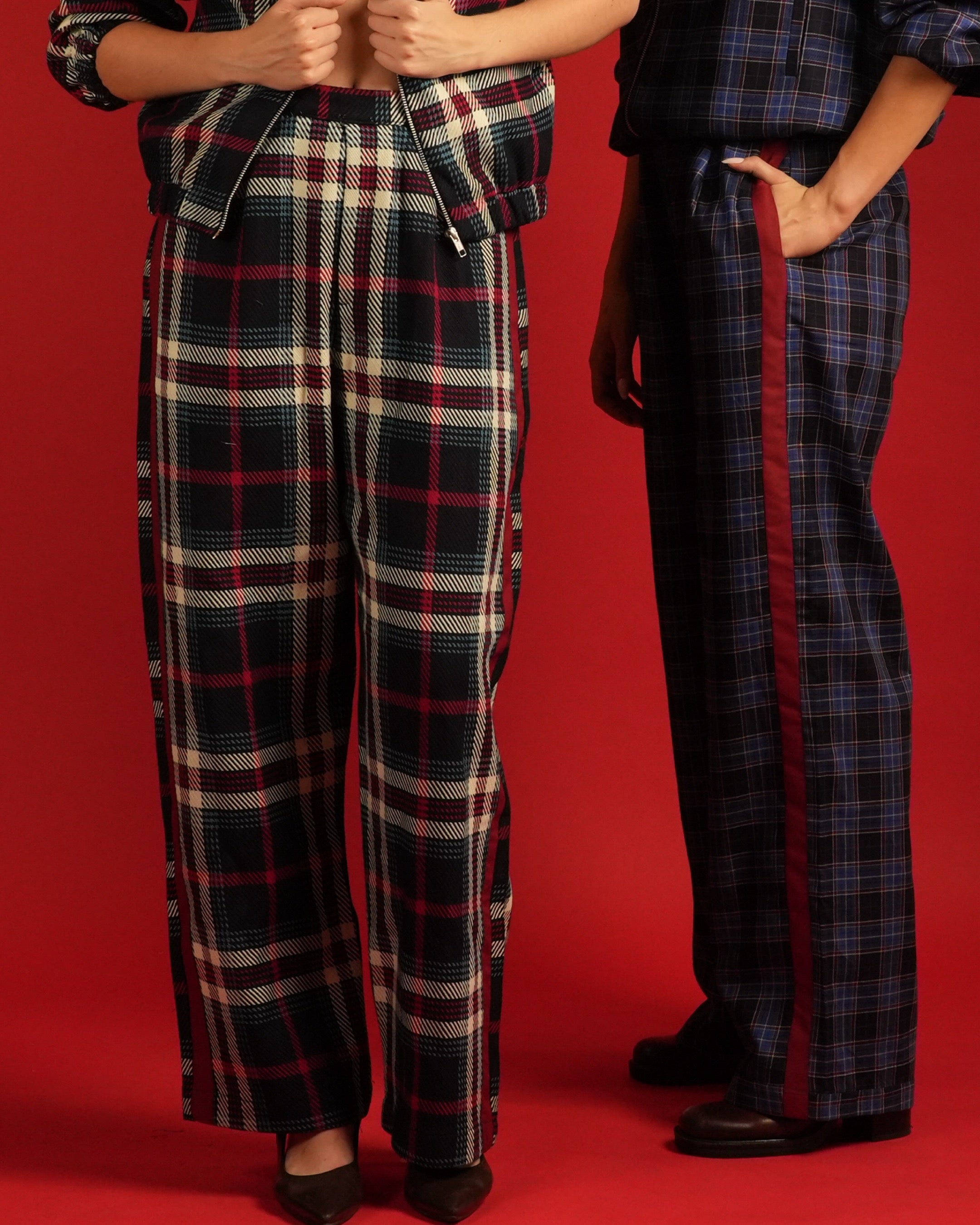 Tri-Colour Tartan pant