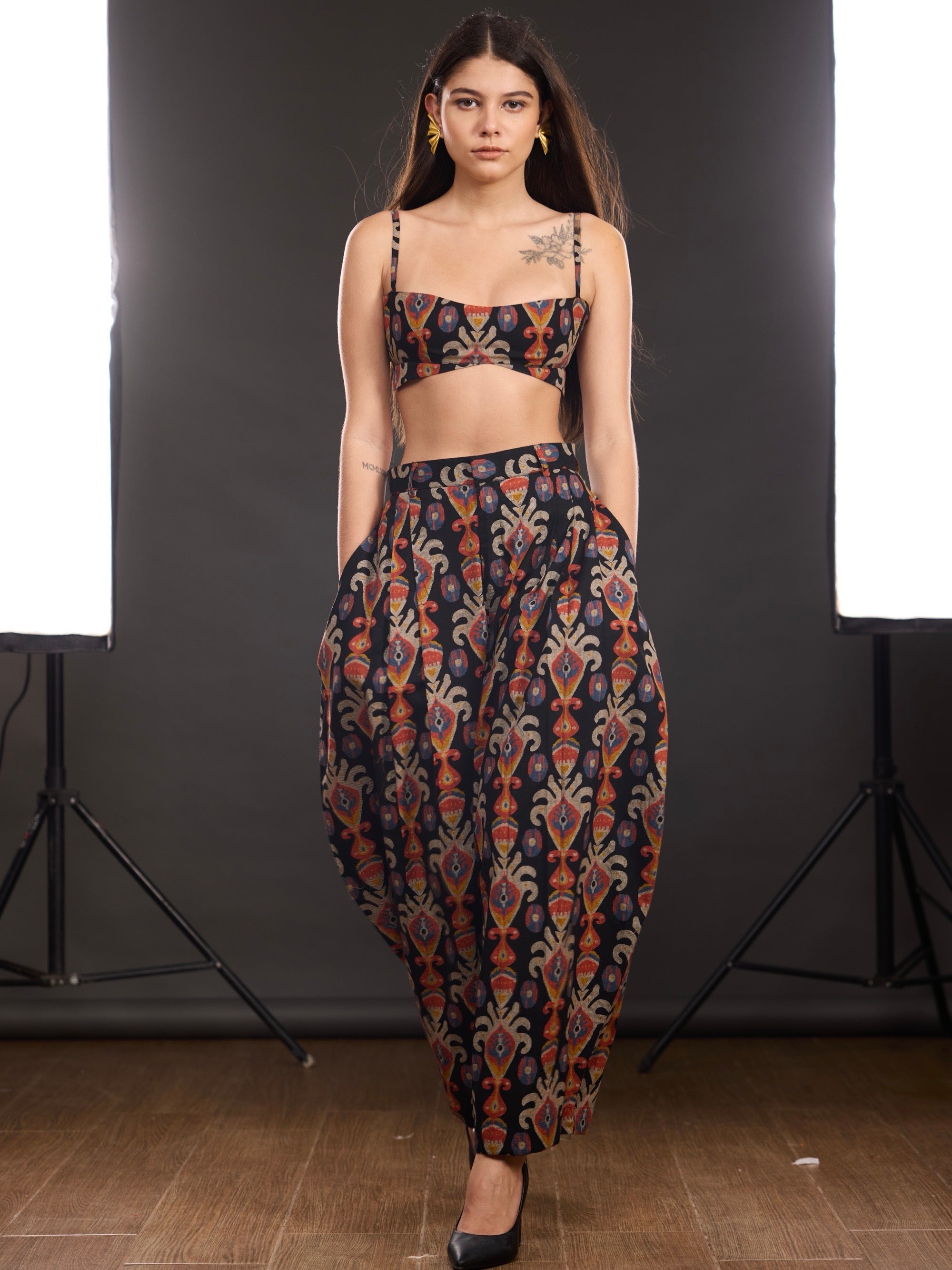 Isabella Printed Bottom