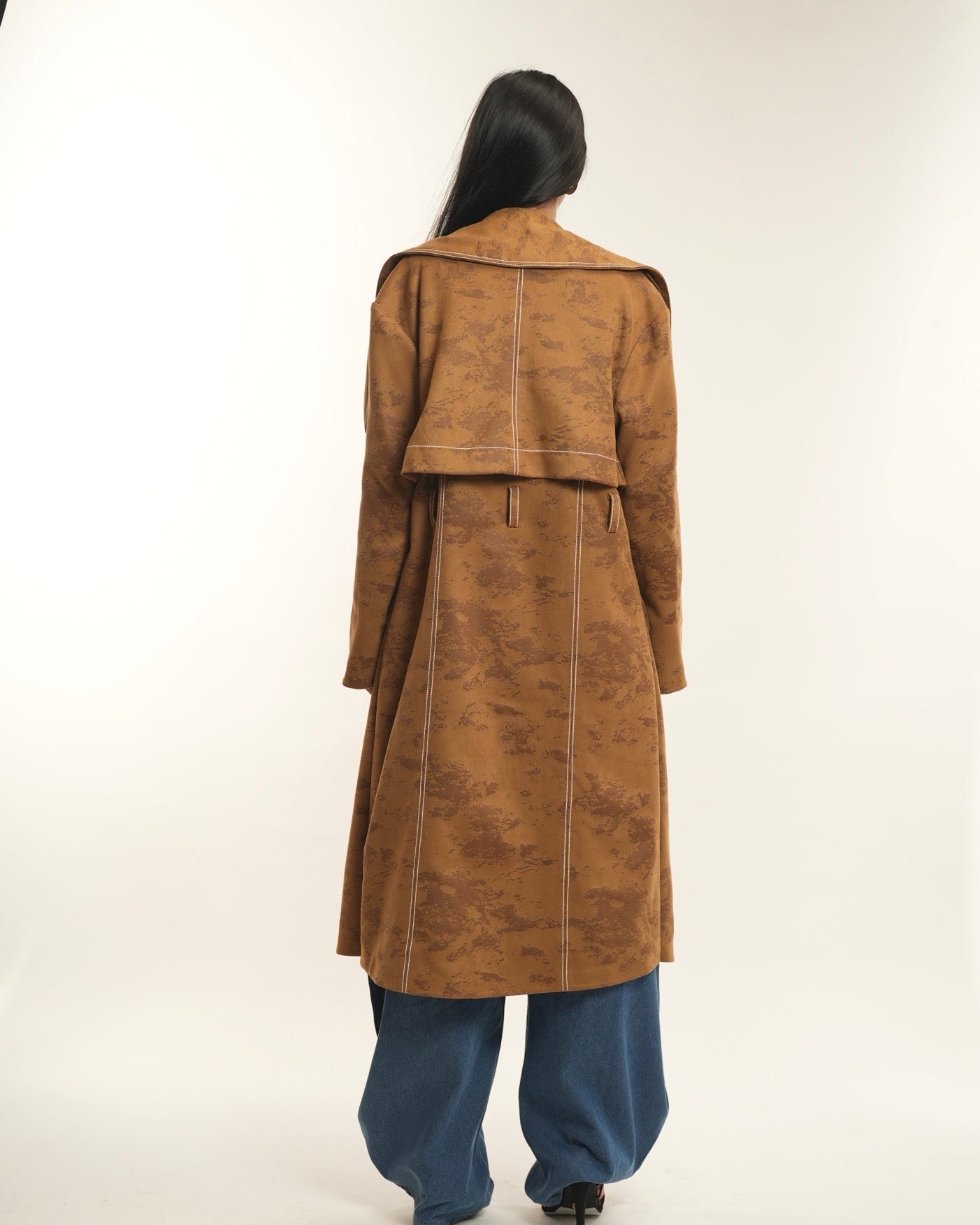 Suede Trenchcoat