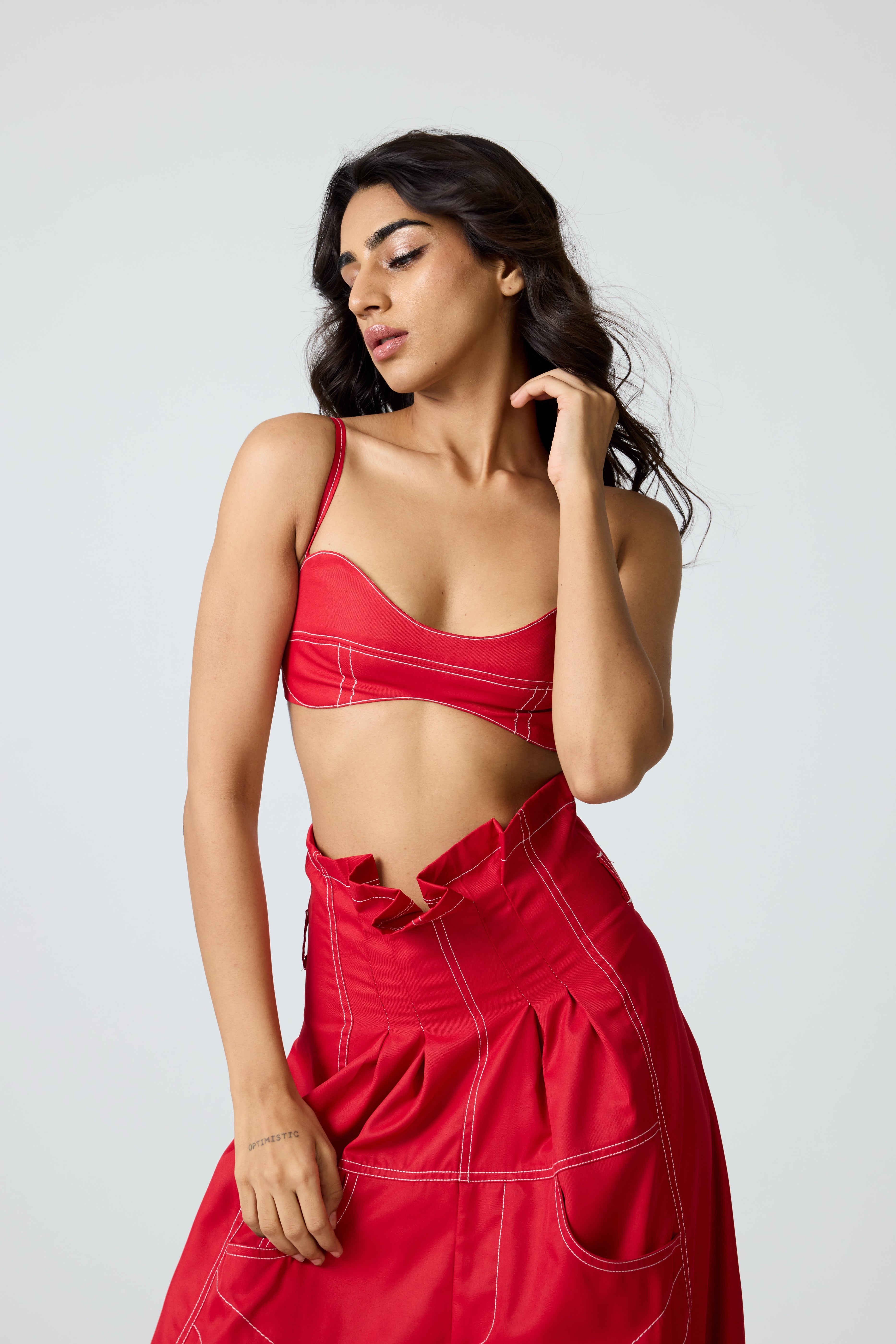 Erryn Red Bralette