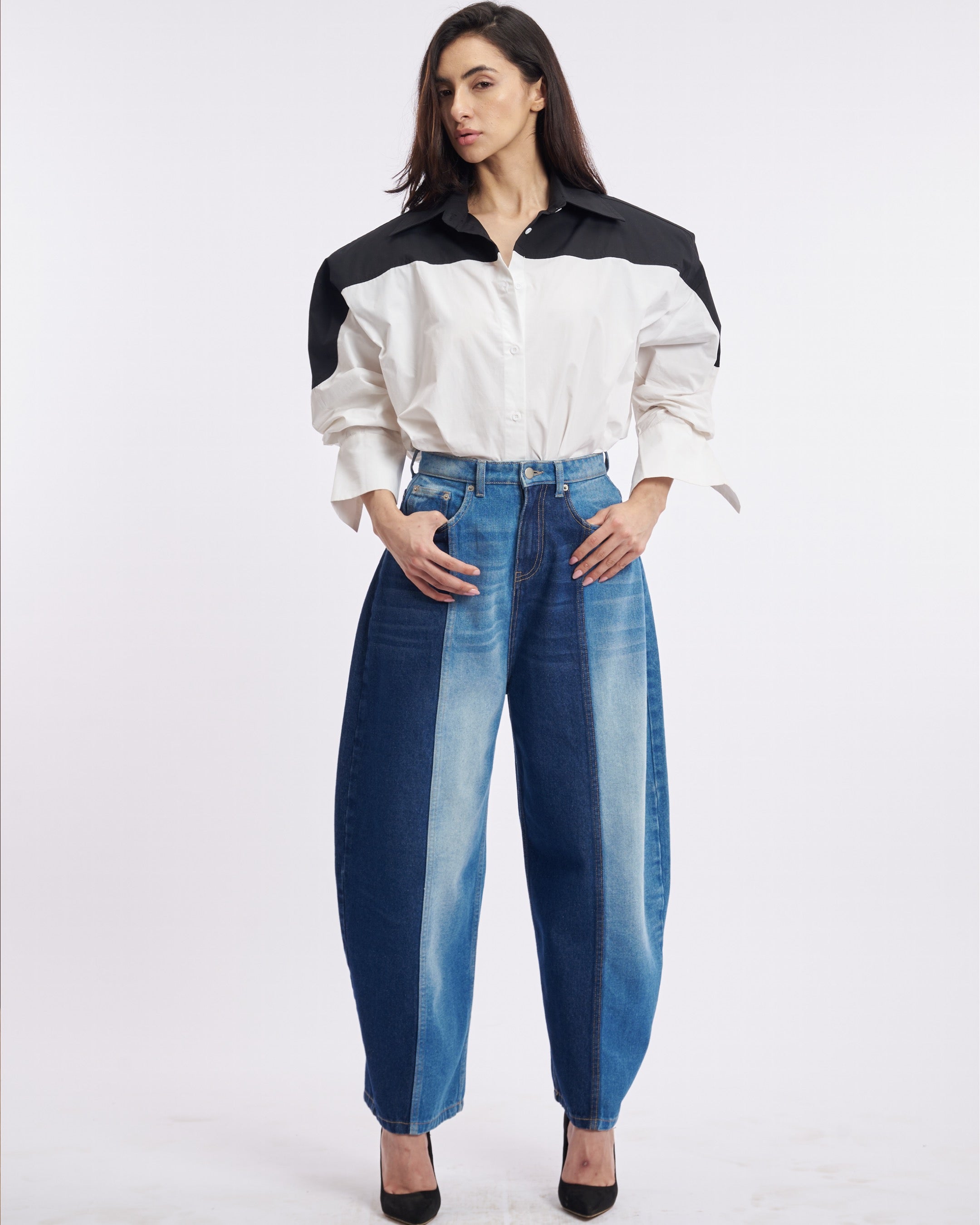 Colour Block Shirt