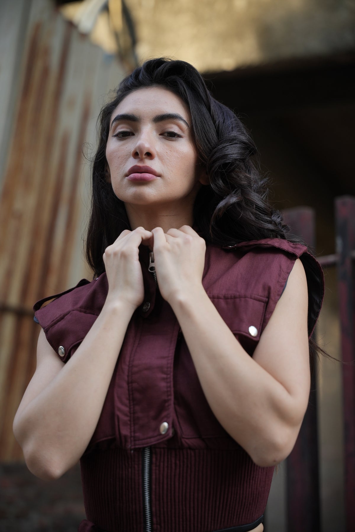 Leo Aura Ribbed Vest