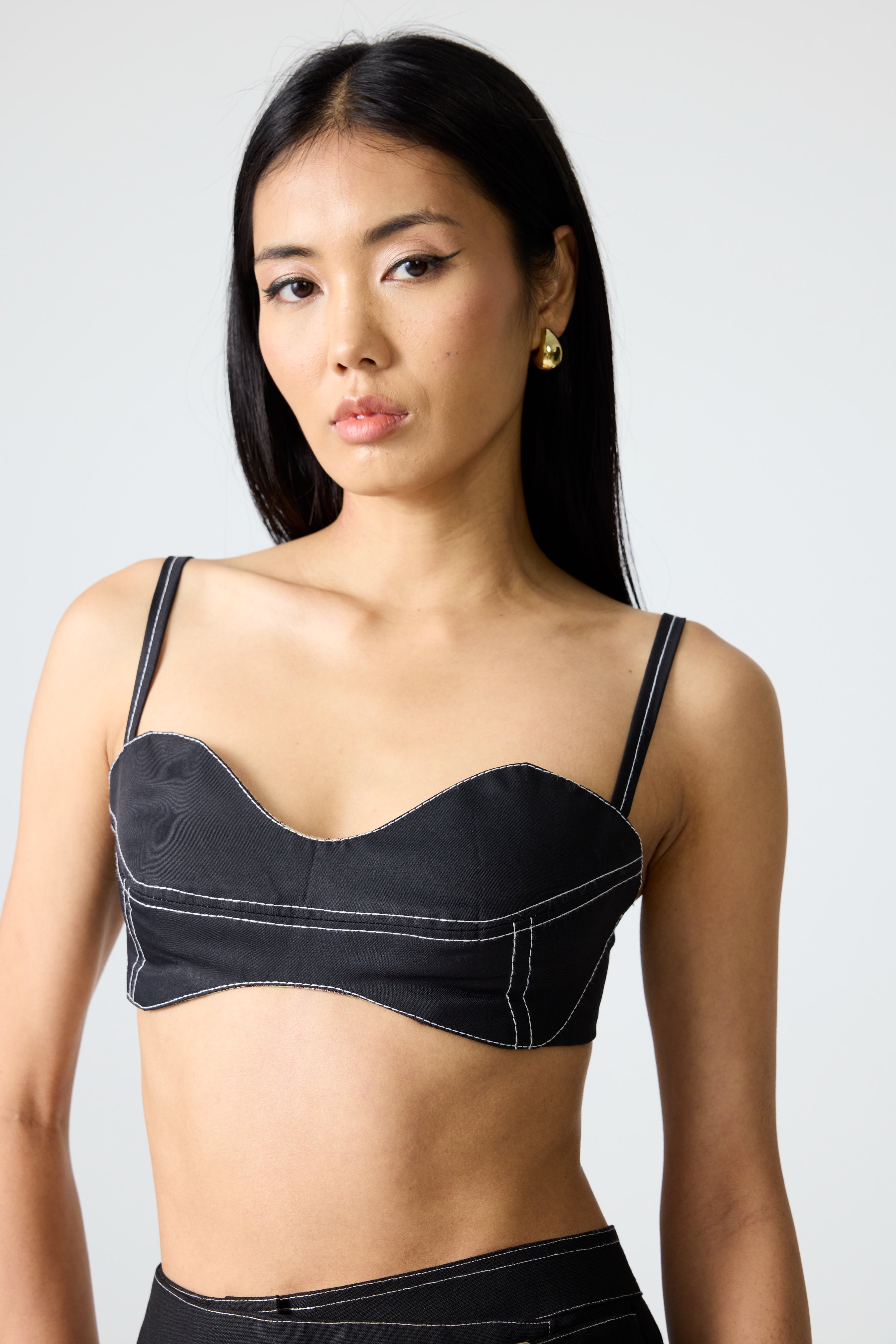 Erryn Black Bralette